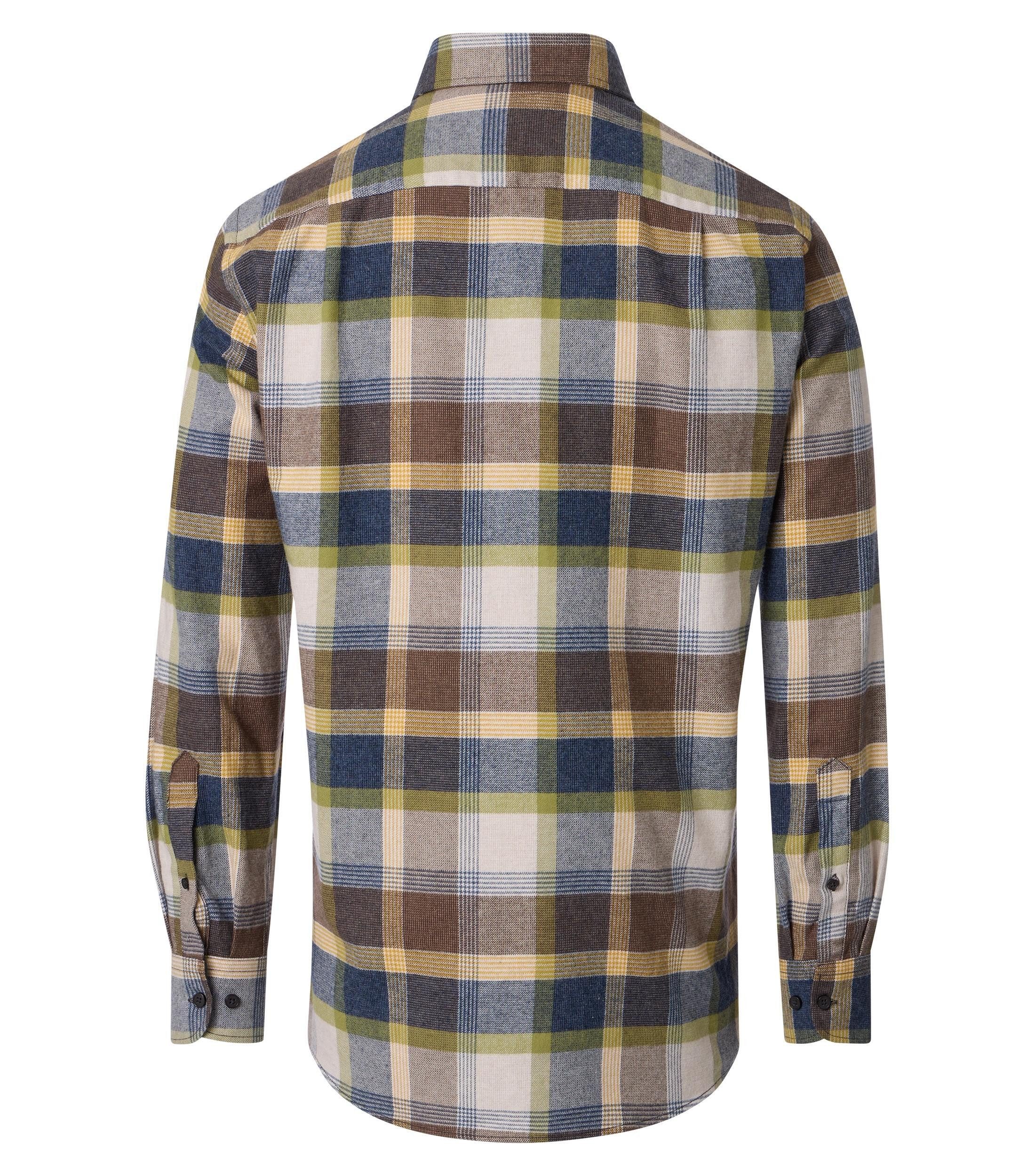 CASAMODA Langarmhemd CASAMODA Freizeithemd kariert günstig online kaufen