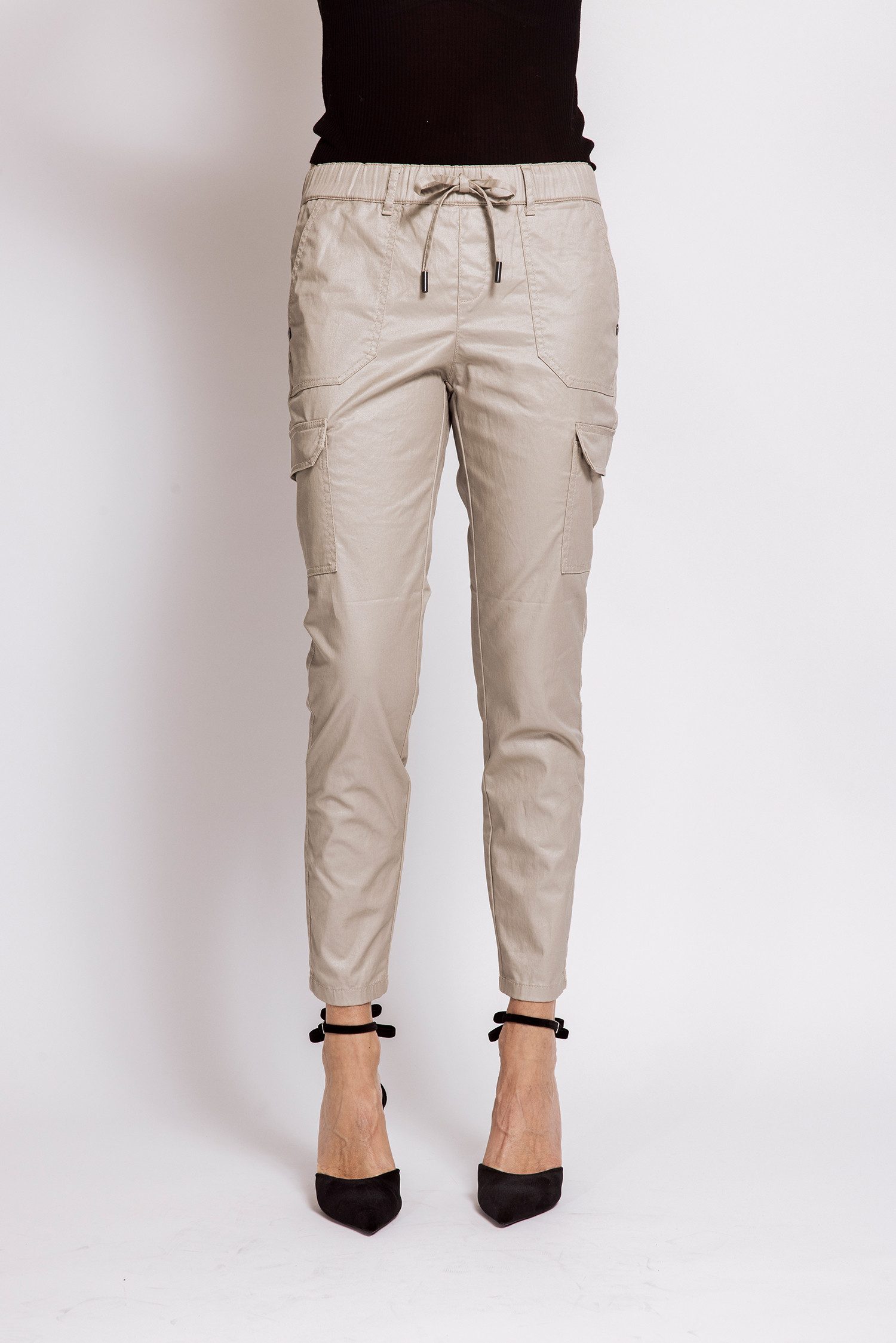 Zhrill Cargohose ZHDAISEY Slim Fit Passform, für lässigen Look, mit Elastikbund und Tunnelzug – Bild 2 von 5