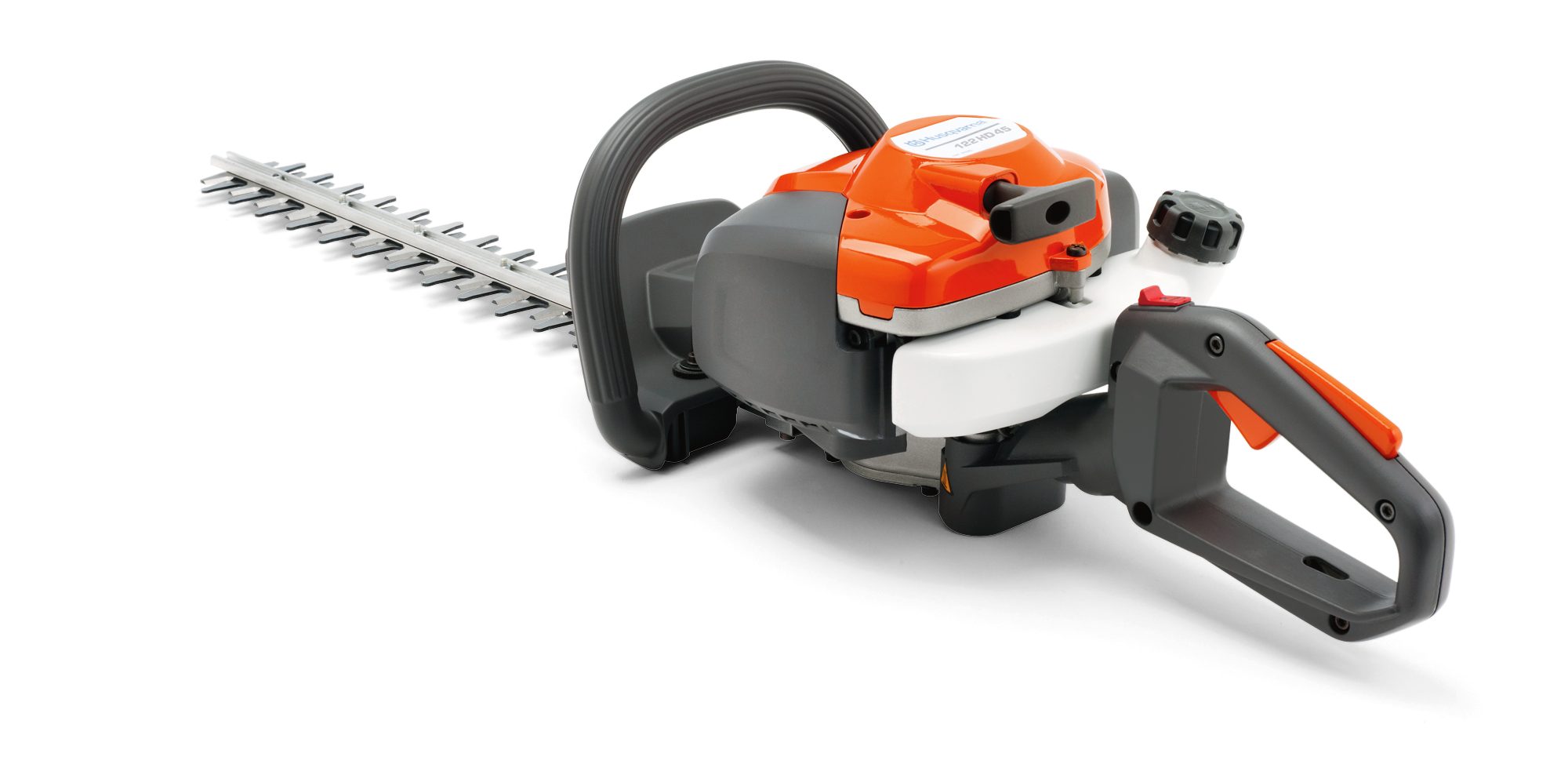 Husqvarna Benzin-Heckenschere 122HD45, 45 cm Doppelmesser, leicht zu starten, für ein sauberes Ergebnis
