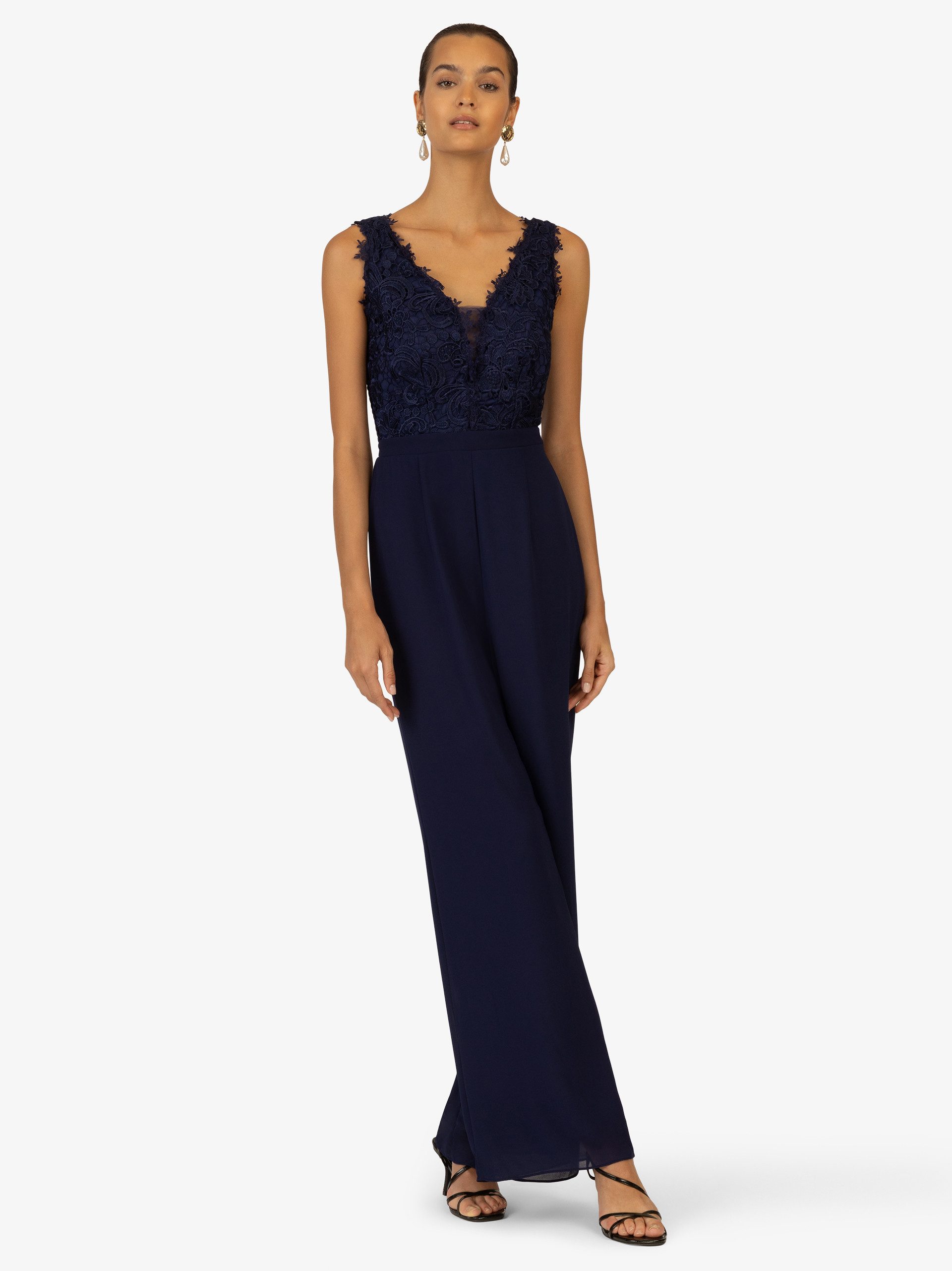 Kraimod Jumpsuit mit Spitzenoberteil günstig online kaufen