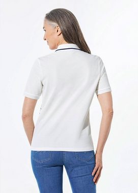 GOLDNER Print-Shirt Kurzgröße: Poloshirt mit maritimem Druck