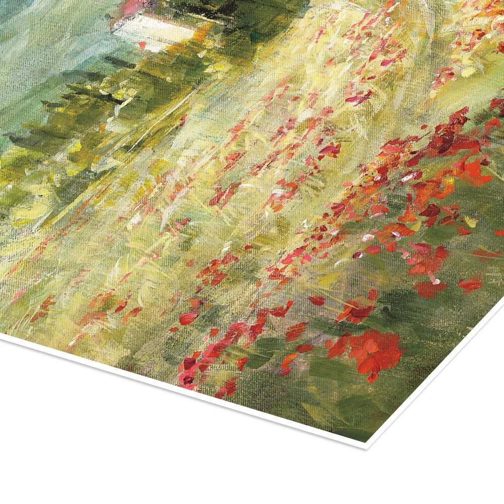 Posterlounge Wandbild Sommer in der Provence, Danhui Nai, erhältlich als Poster, Leinwandbild, Wandsticker oder Acrylglasbild
