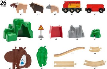 BRIO® Spielzeug-Eisenbahn Nordische Waldtiere, (Set), FSC® - schützt Wald - weltweit