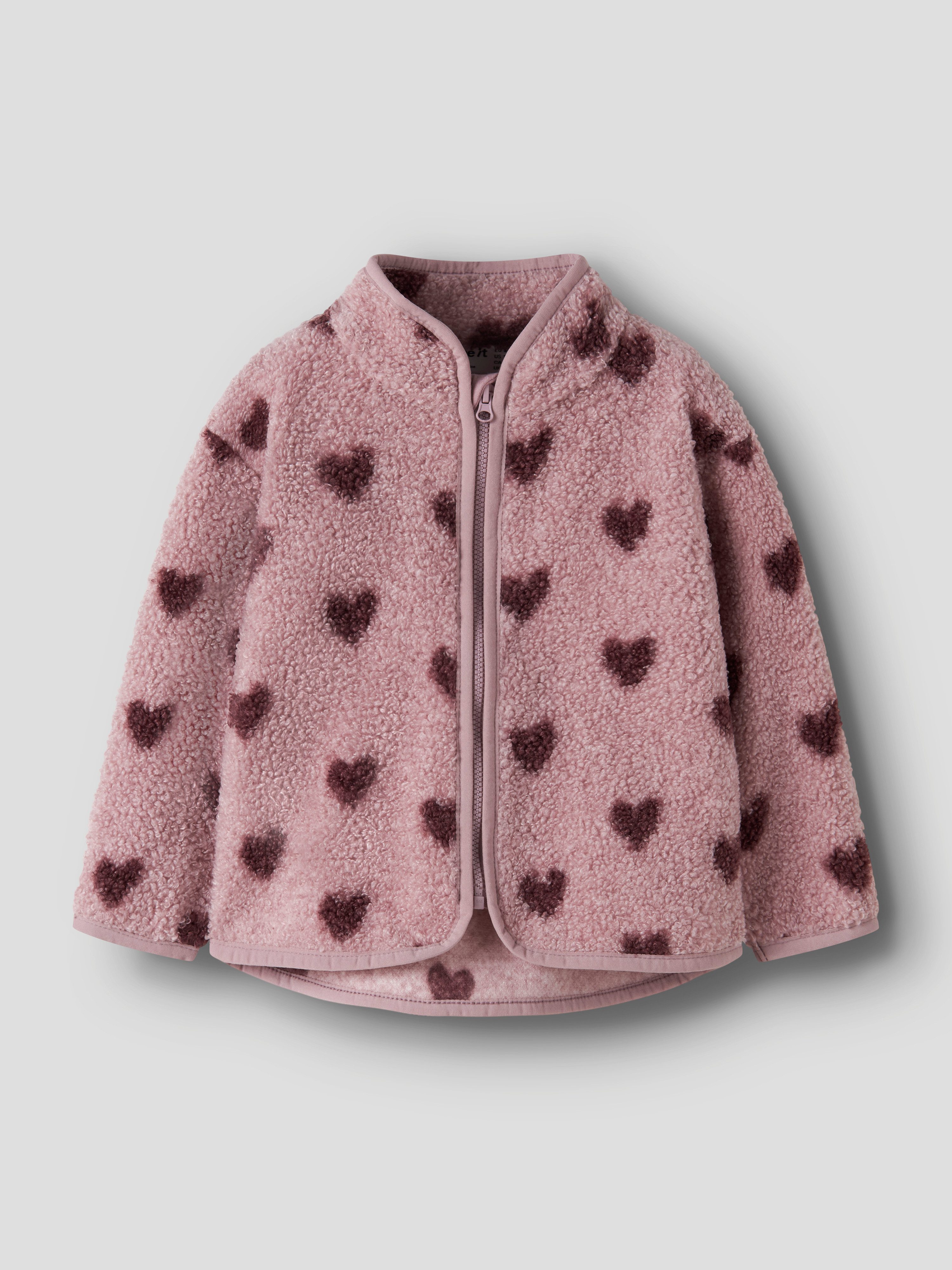 Name It Plüschjacke NBFOLAJA NREG TEDDY JACKET Kunstfaser, Plüsch, regular fit