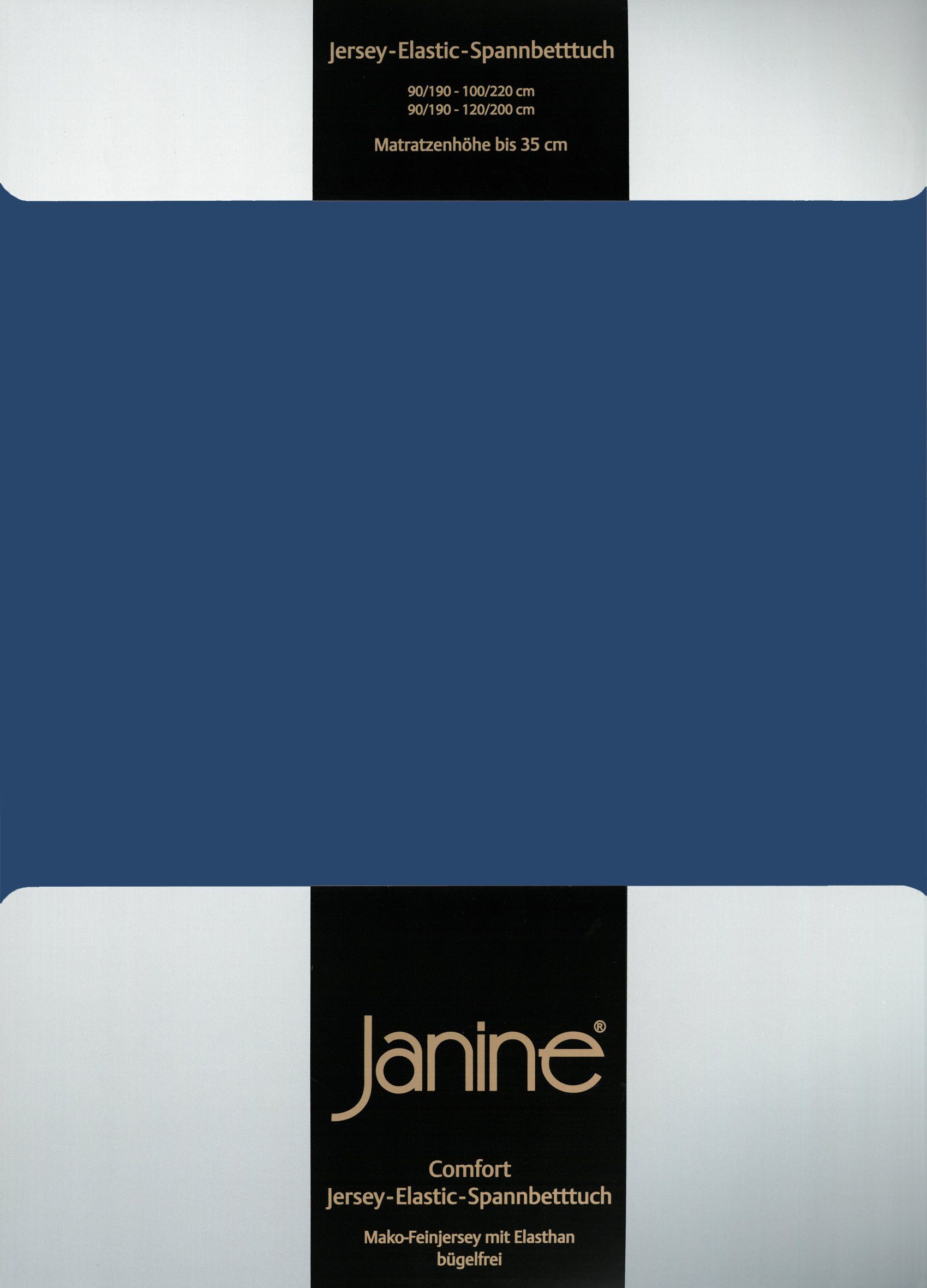Janine Spannbettlaken ELASTIC 5002, Jersey-Elasthan, Gummizug: günstig online kaufen