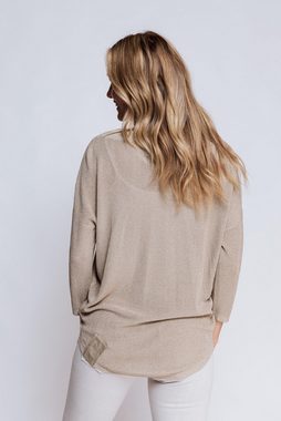 Zhrill Strickpullover Pullover NINA Beige Care-Label vor dem Waschen beachten