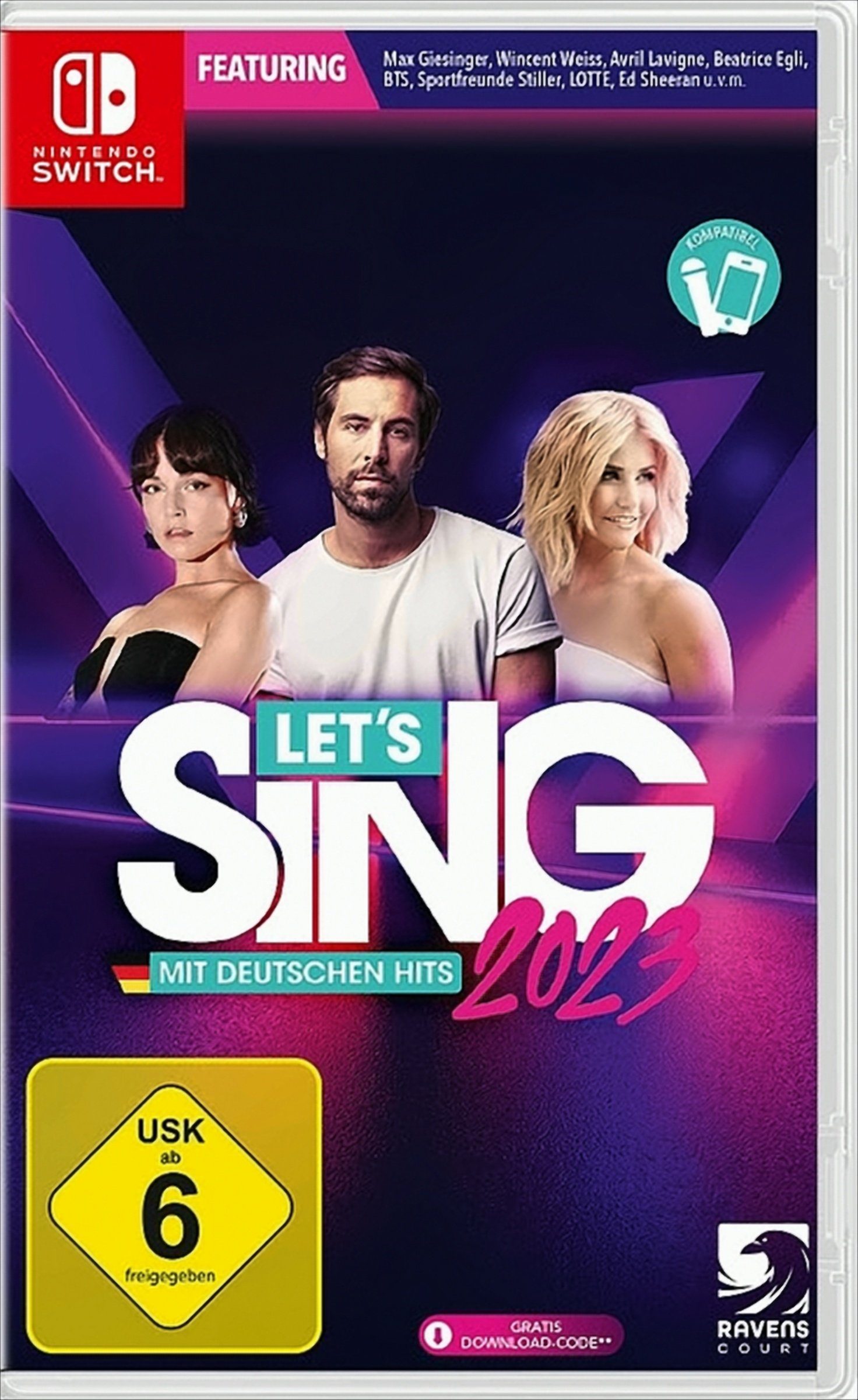 Let's Sing 2023 mit deutschen Hits, Nintendo Switch