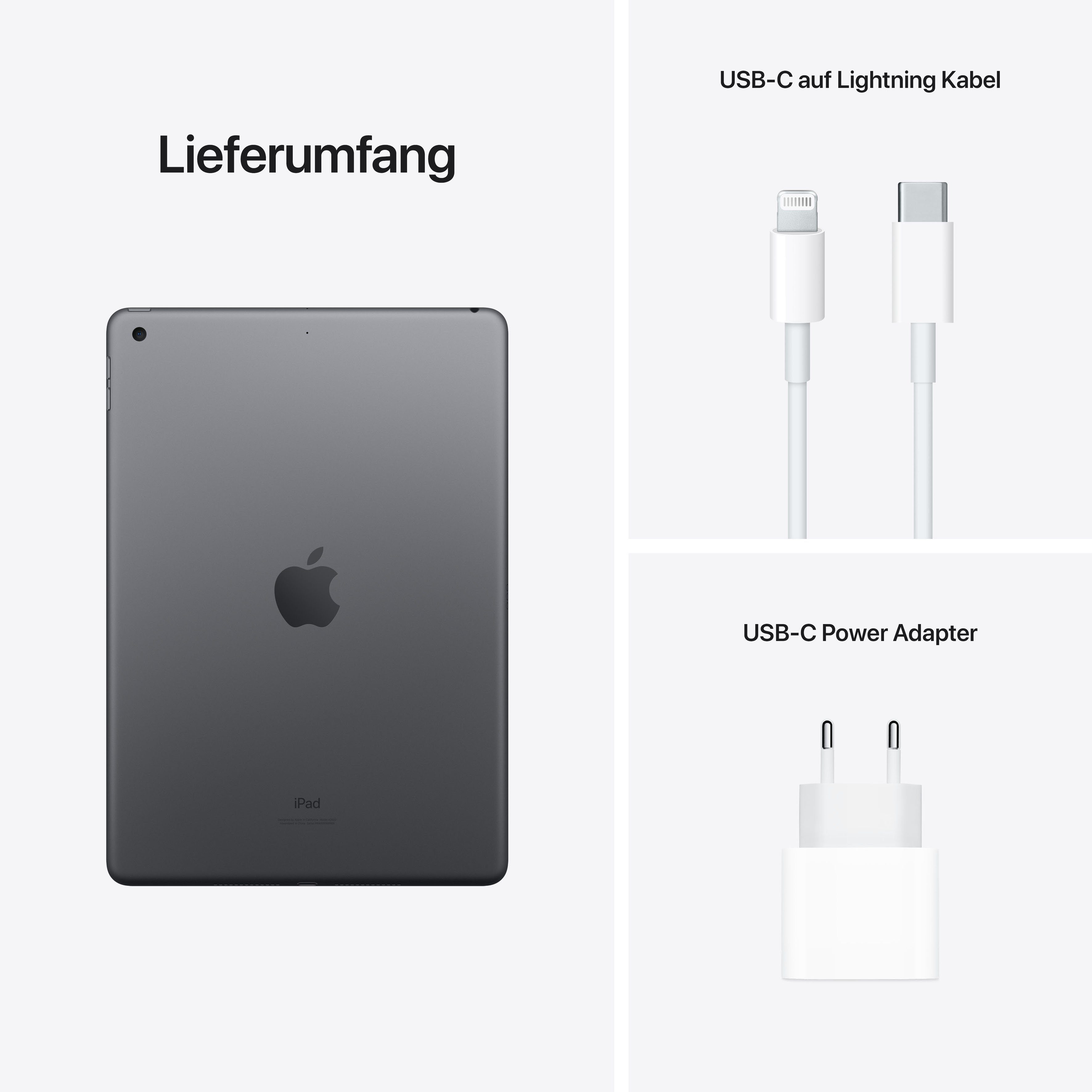 Wi-Fi (2021) 256 Apple (10,2", 9 Tablet Generation GB, 10.2" iPadOS) Space iPad Grey