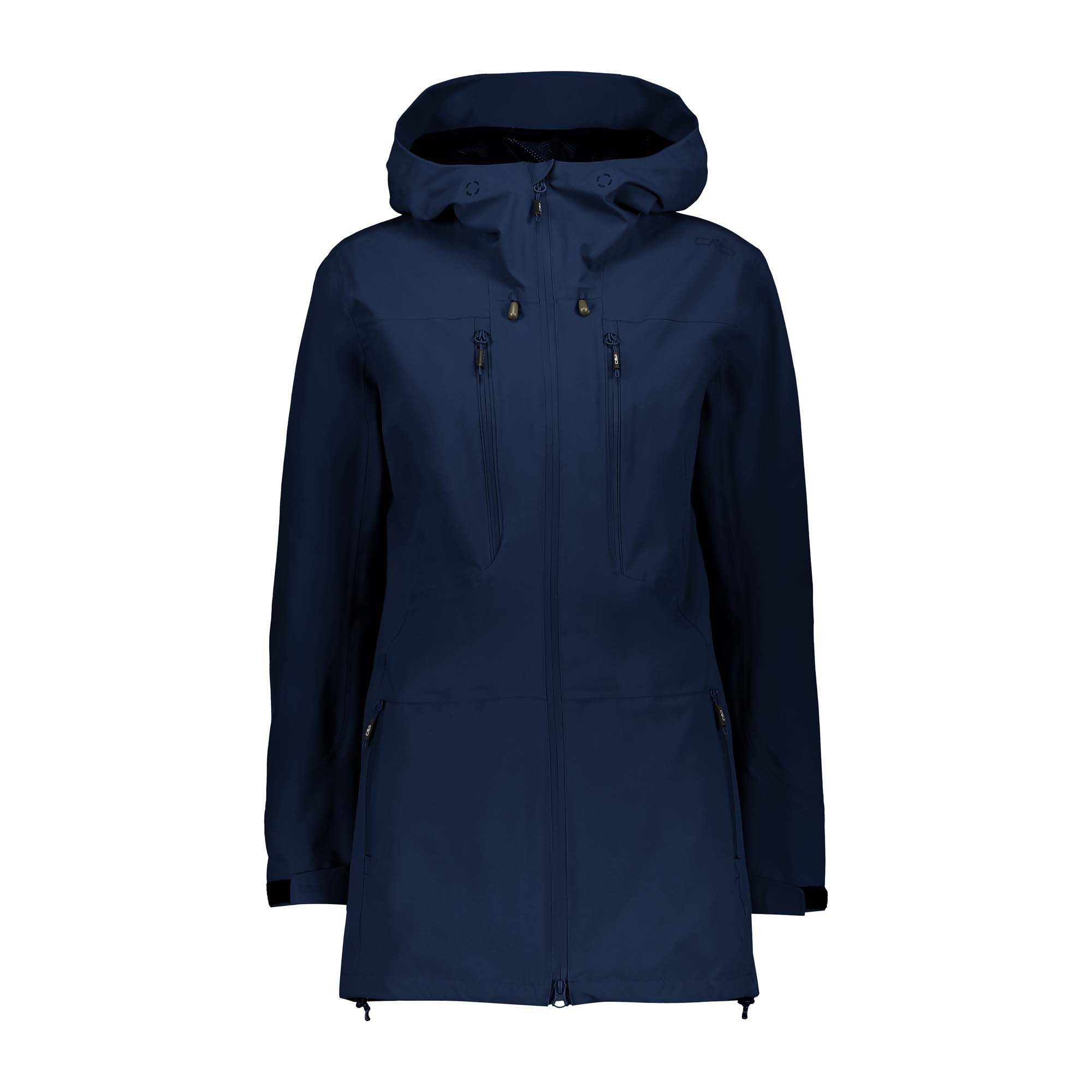 Wintermantel CMP Damen Parka Woman Long Jacket Fix Hood 30Z6706