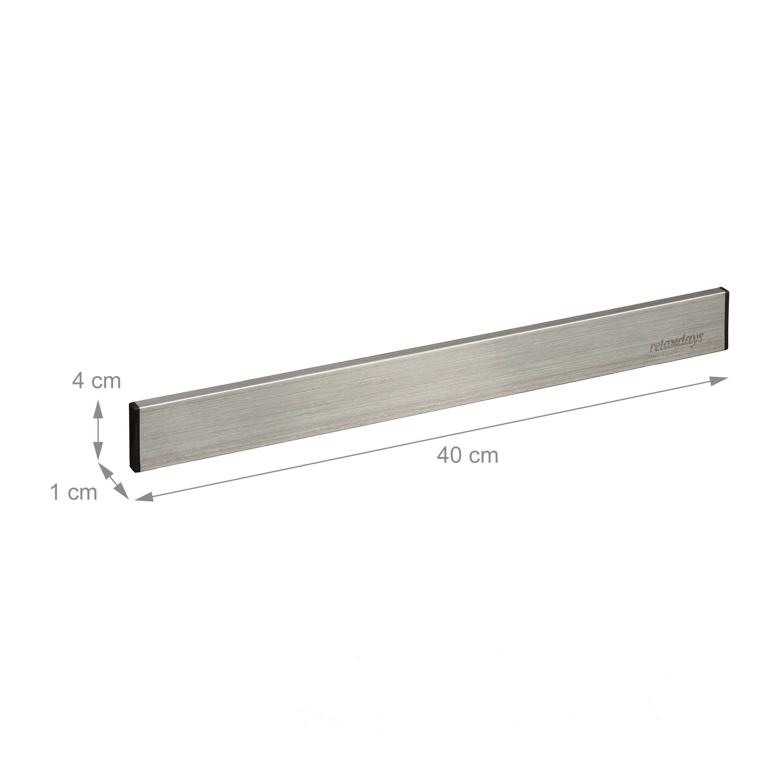 relaxdays Wand-Magnet Messer-Leiste Selbstklebende Magnetleiste (1tlg) – Bild 4 von 5