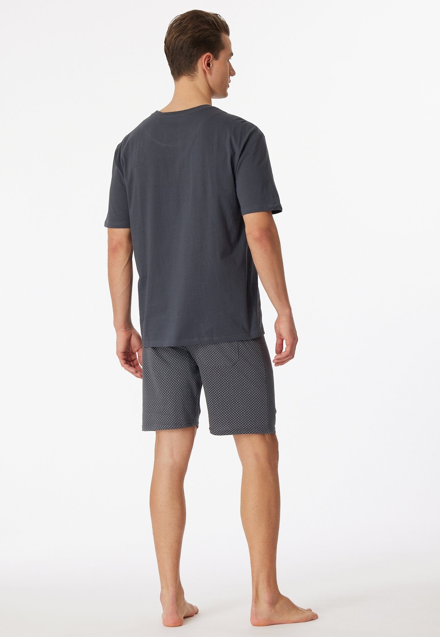 Schiesser Shorty selected! premium inspiration (2 tlg) mit rundem Halsausschnitt