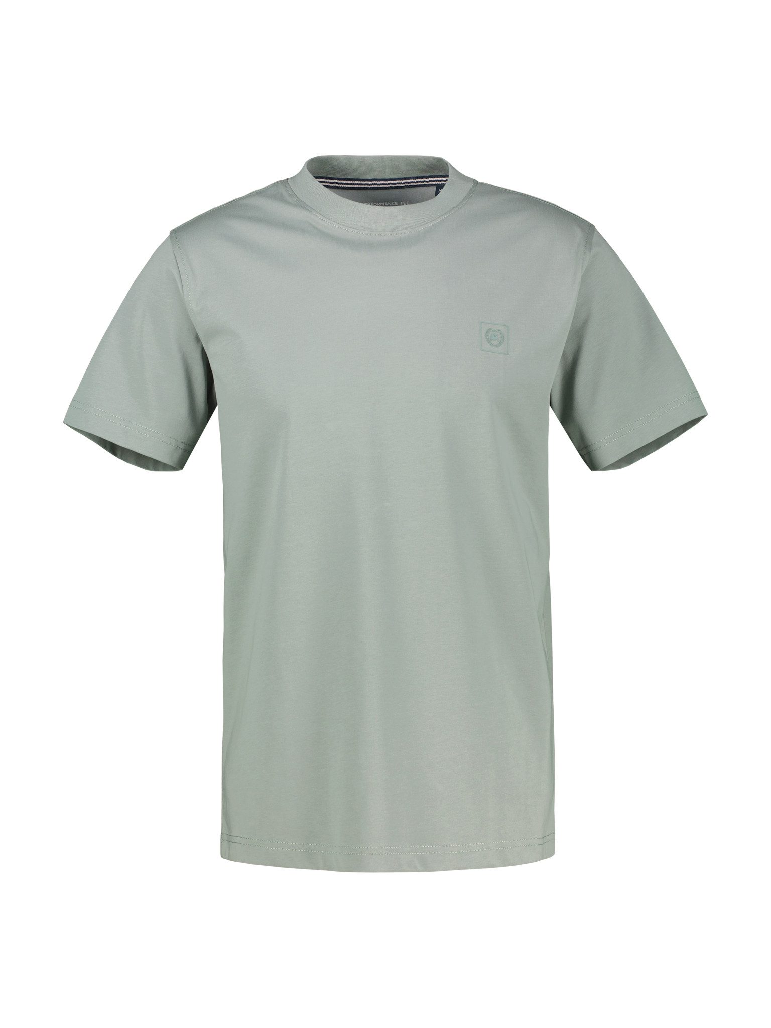 LERROS T-Shirt mit Logo Stickerei