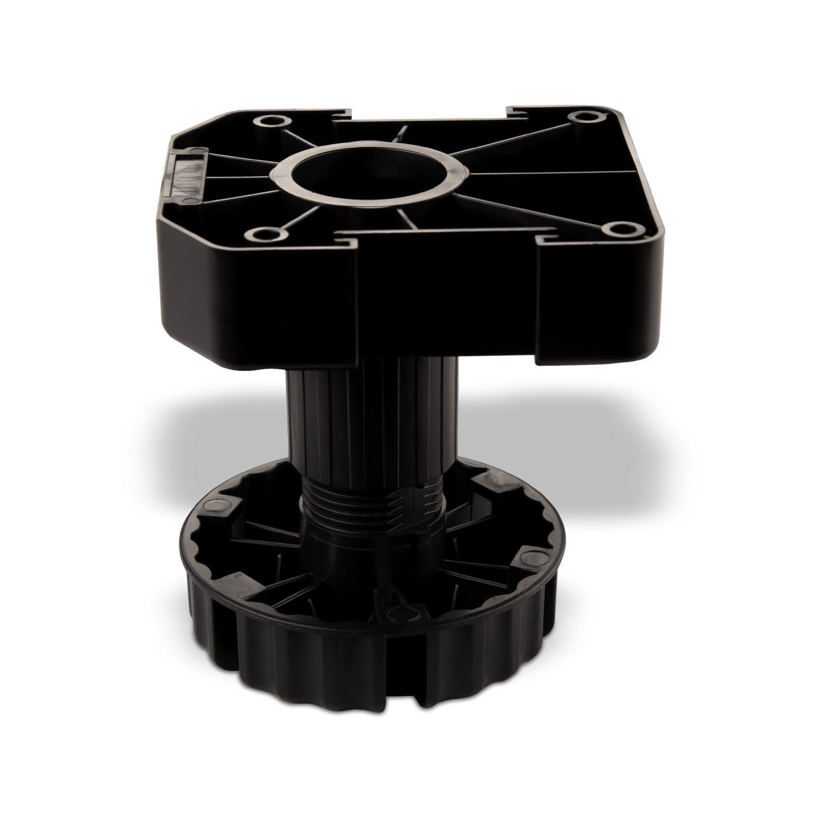 SO-TECH® Möbelfuß verstellbare Sockelfüße, für Küchenschränke, versch. Höhen, (4-St), 4er Set, Höhe 100 mm, inkl. 1 Sockelbefestigungsclip