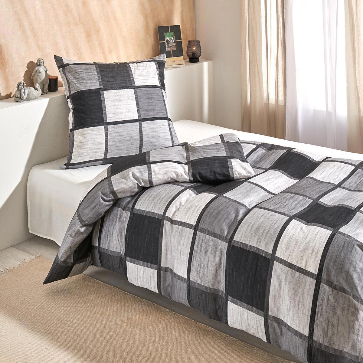 TRAUMSCHLAF Bettwäsche Verso, Mako Satin, 3 günstig online kaufen