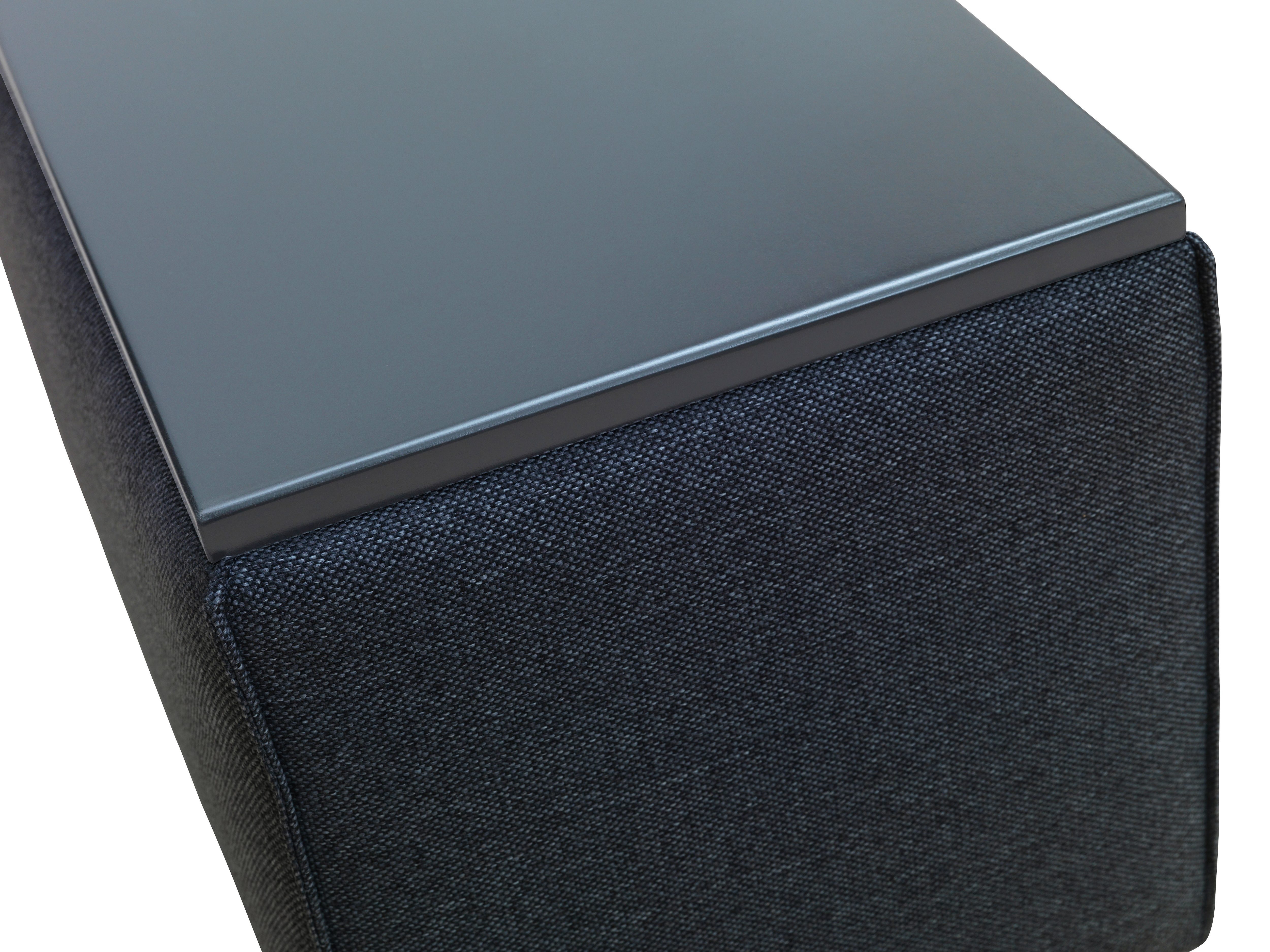 als oder ELEMENTS, einsetzbar TAILOR TOM Couchtisch schwarz, Tischplatte HOME Sofaelement Tischelement