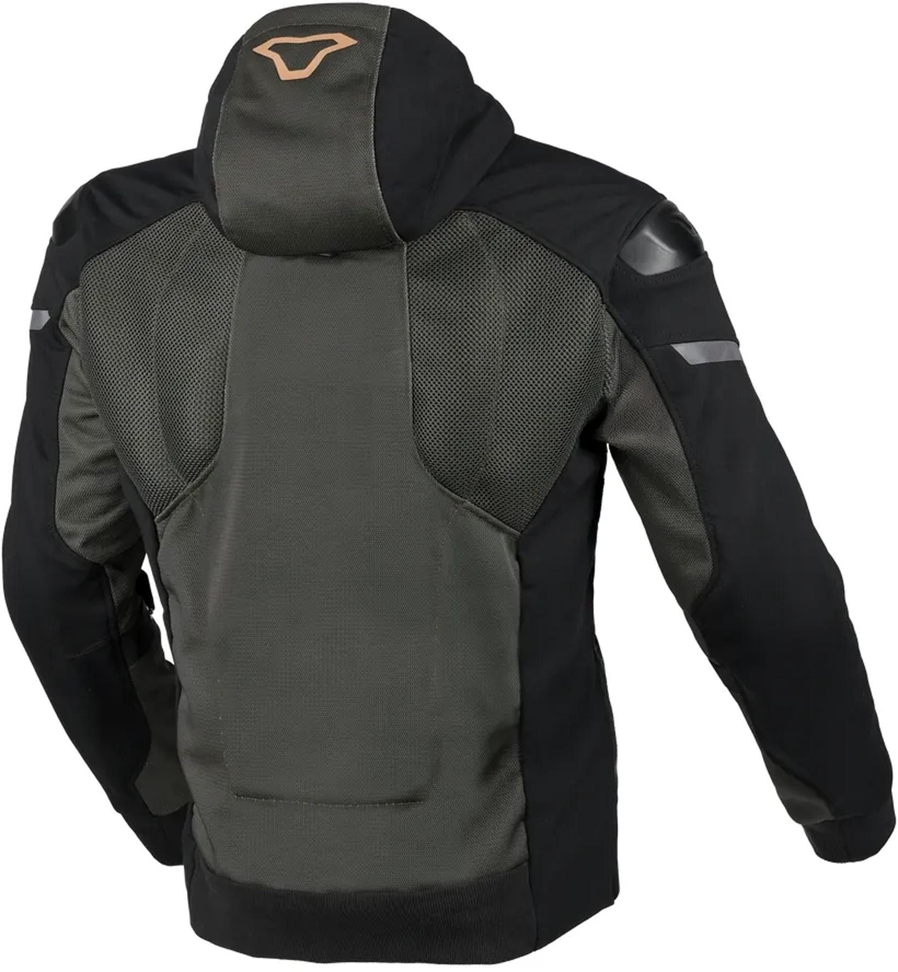Macna Motorradjacke Brero Motorrad Textiljacke Ellenbogenprotektoren enthalten,perforiert,Schulterprotektoren en