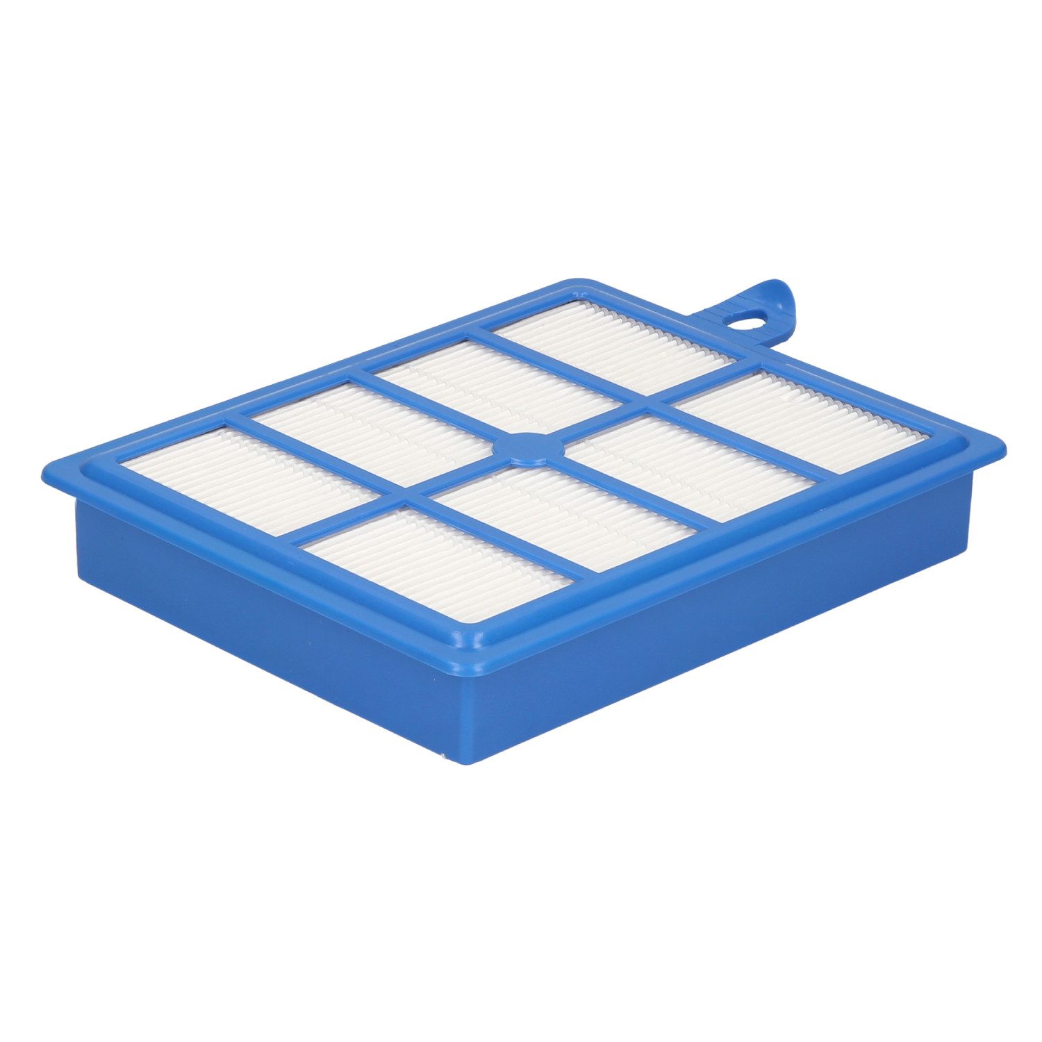 McFilter HEPA-Filter 1 Stück, Zubehör für AEG VX7-2-ÖKO Staubsauger, Blau, Kunststoff / Filter-Lamellen, Hygienefilter