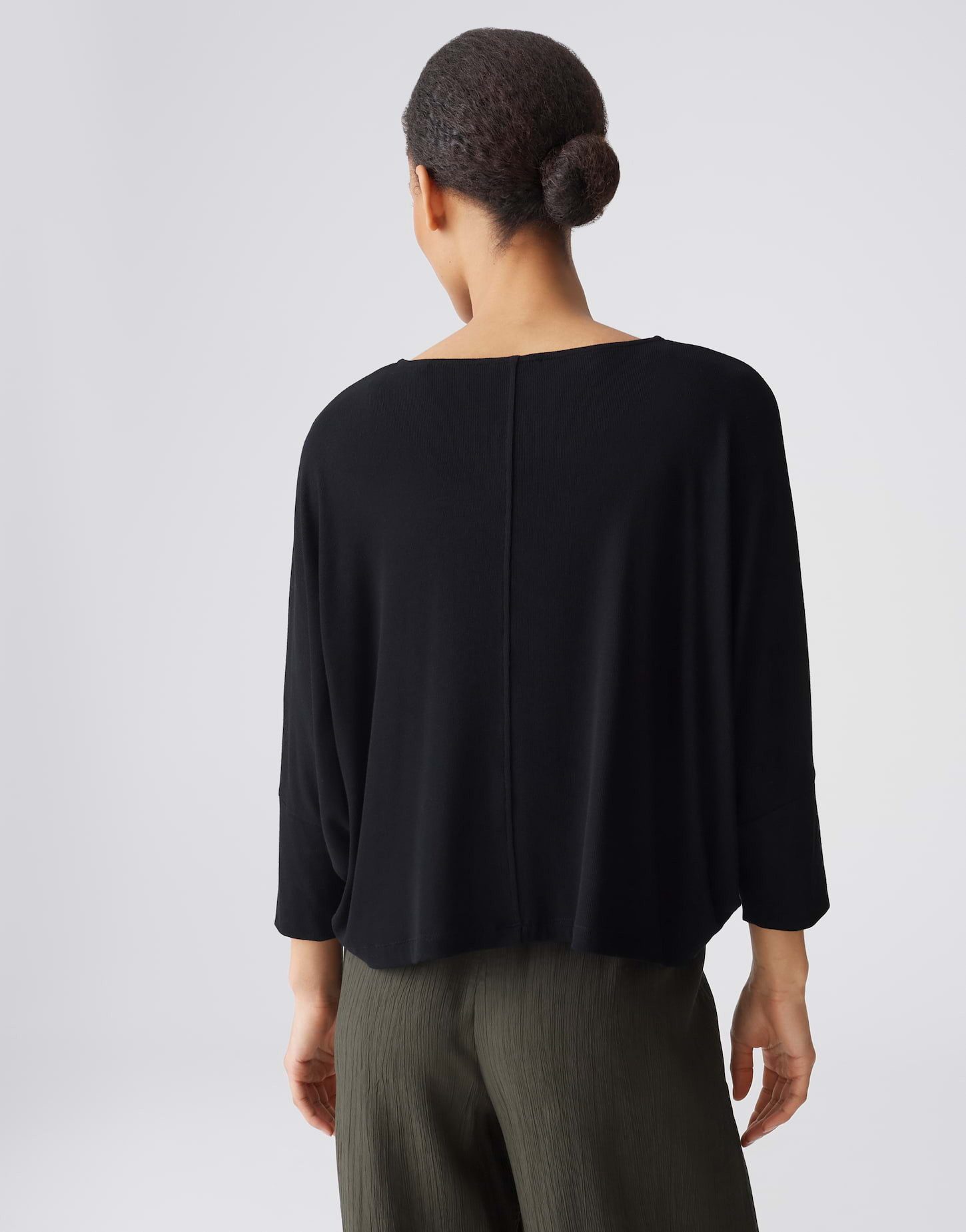 OPUS 3/4-Arm-Shirt Sigefi aus weichem Viskosemix Der 3/4 Arm verleiht dem Look luftige Leichtigkeit