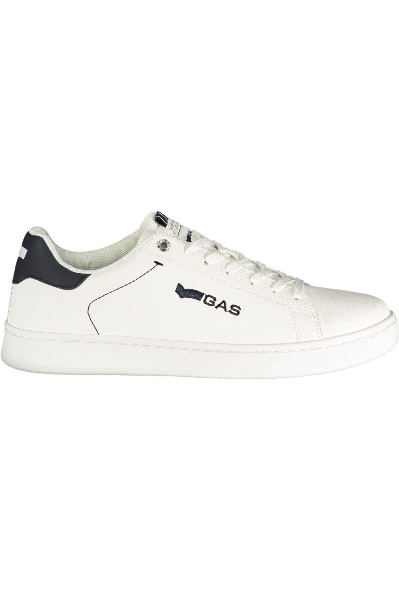 GAS Sneaker Sportlicher Herren-Sneaker in Weiß mit blauen