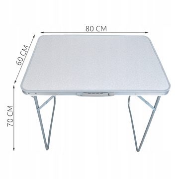 Redfink Campingtisch Camping-Tisch Klapptisch Klappbar 80x60x70cm