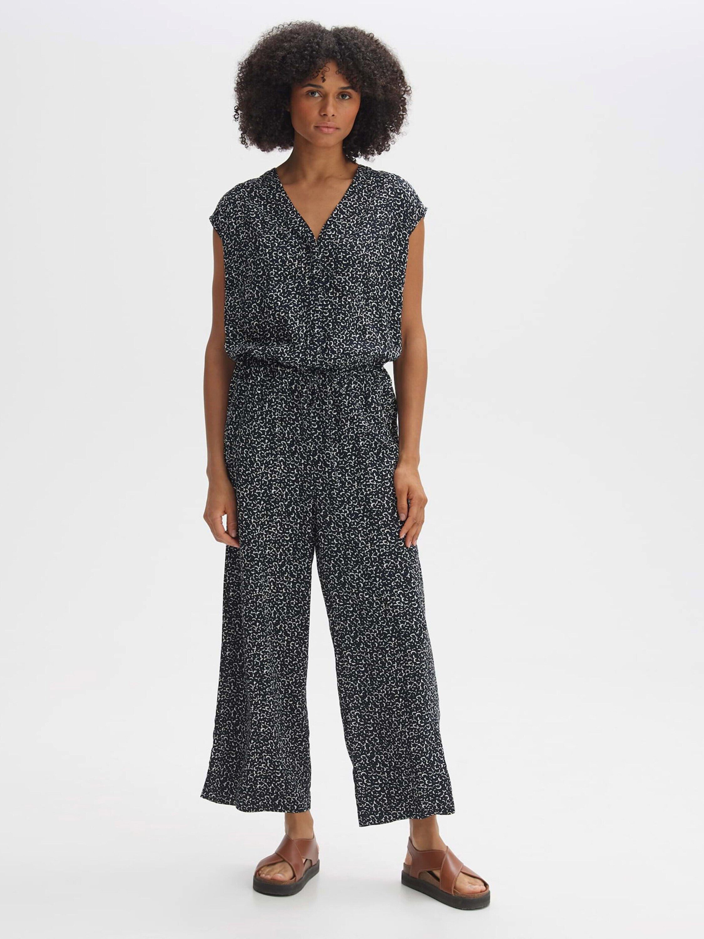 OPUS Jumpsuit Moneli City (1-tlg) Drapiert/gerafft