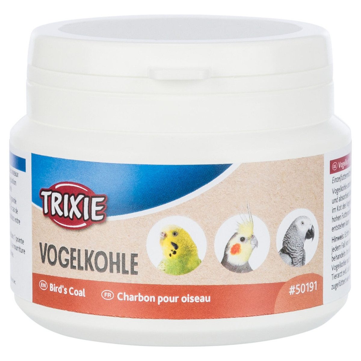 TRIXIE Ergänzungsfuttermittel Vogelkohle 30 g, für: Vogel