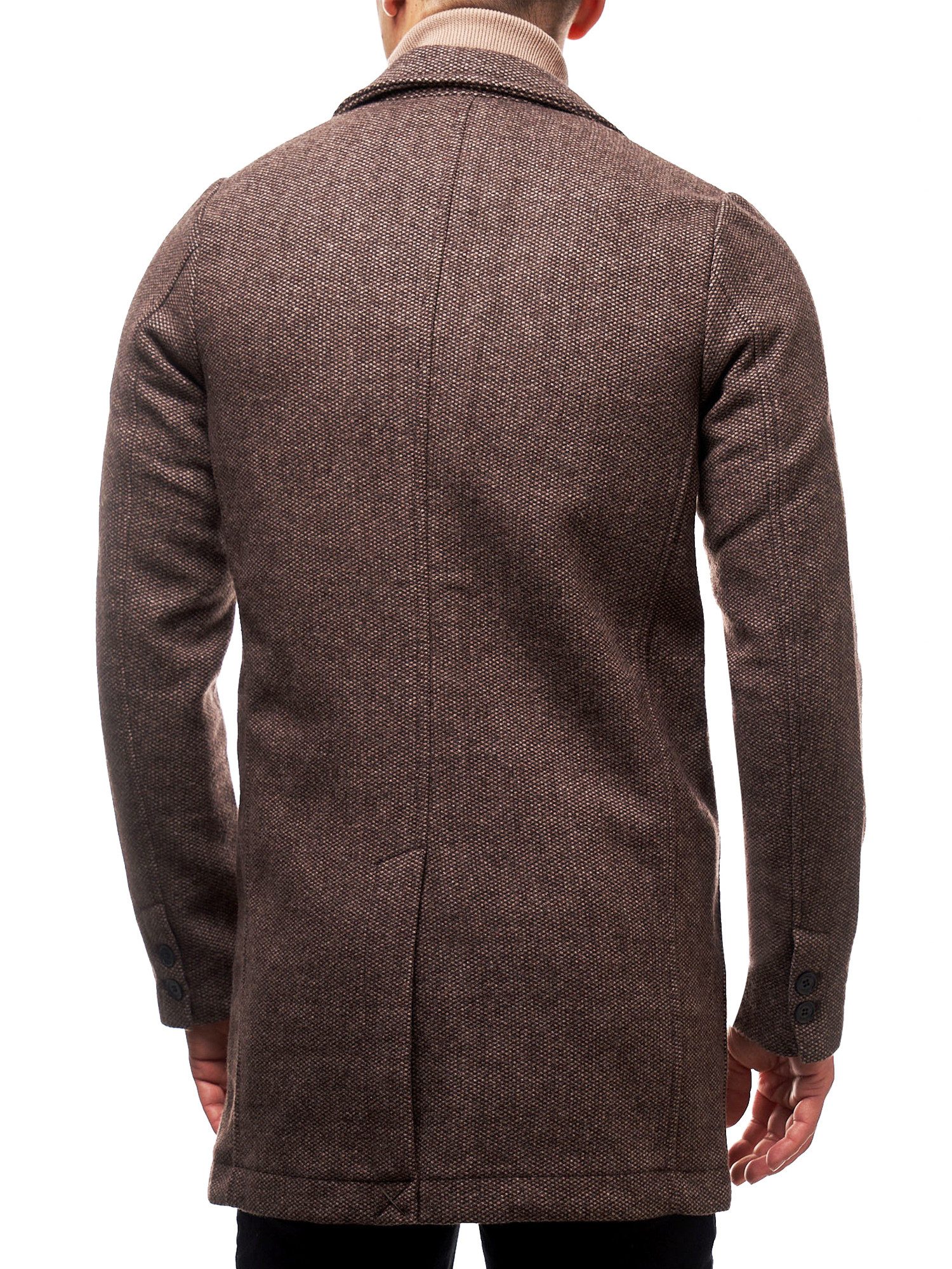 Jeff Kurzmantel Herren Bester Mantel Winter Herrenmantel
