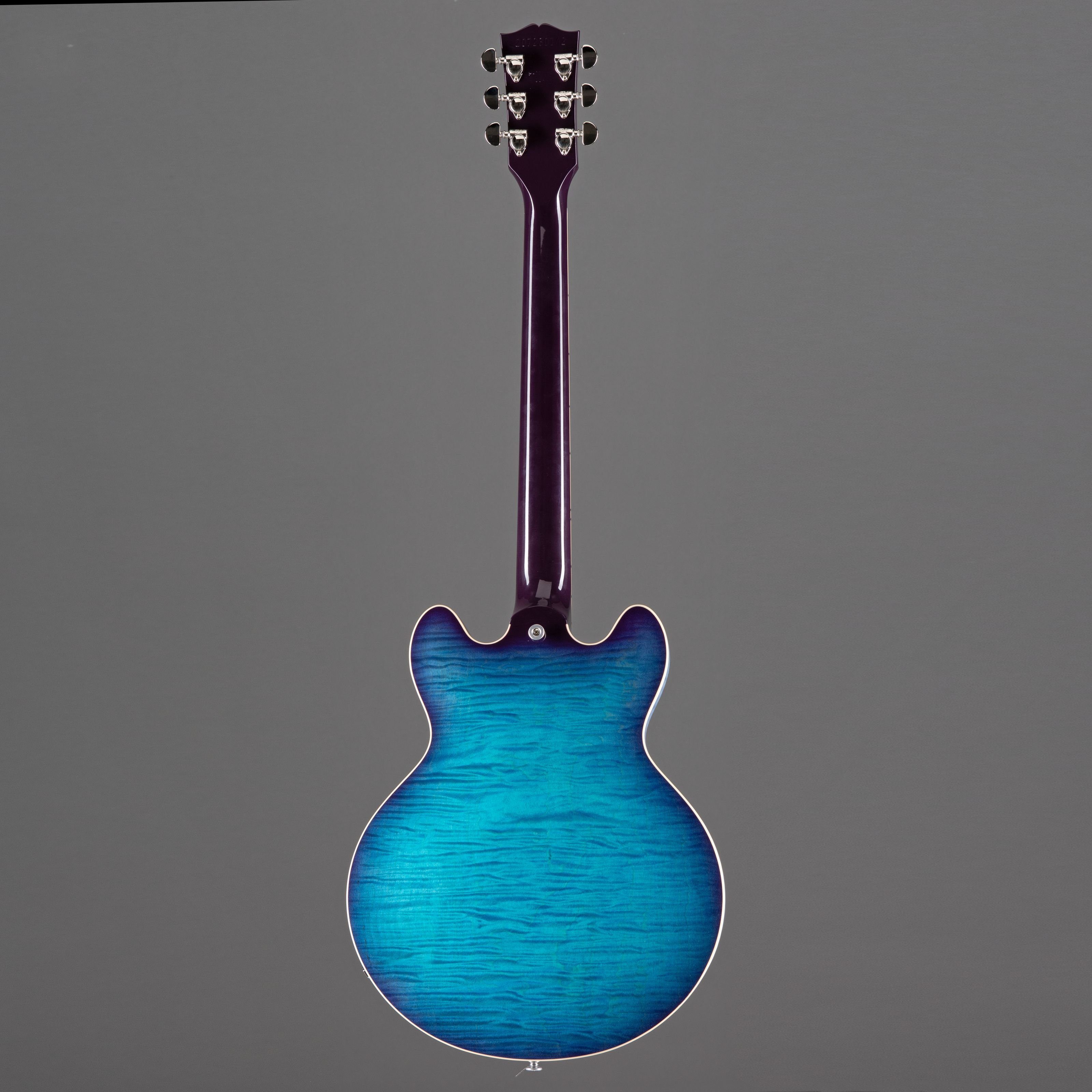 Gibson Halbakustik-Gitarre, Halb-Akustik Gitarren, Semi Hollow-Modelle, ES-339 Figured Blueberry Burst - Halbakustik Gitarre
