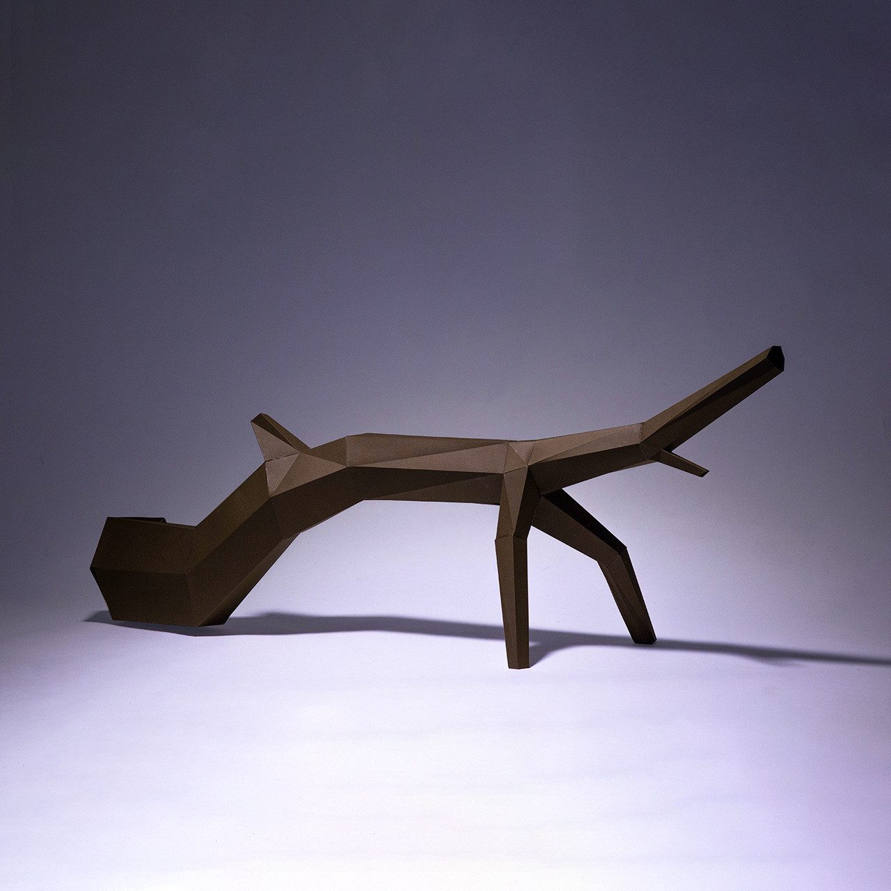 DINO SONO Papierdekoration 3D Papagei Wanddeko Papiermodell Origami DIY Basteln Puzzel Geschenk