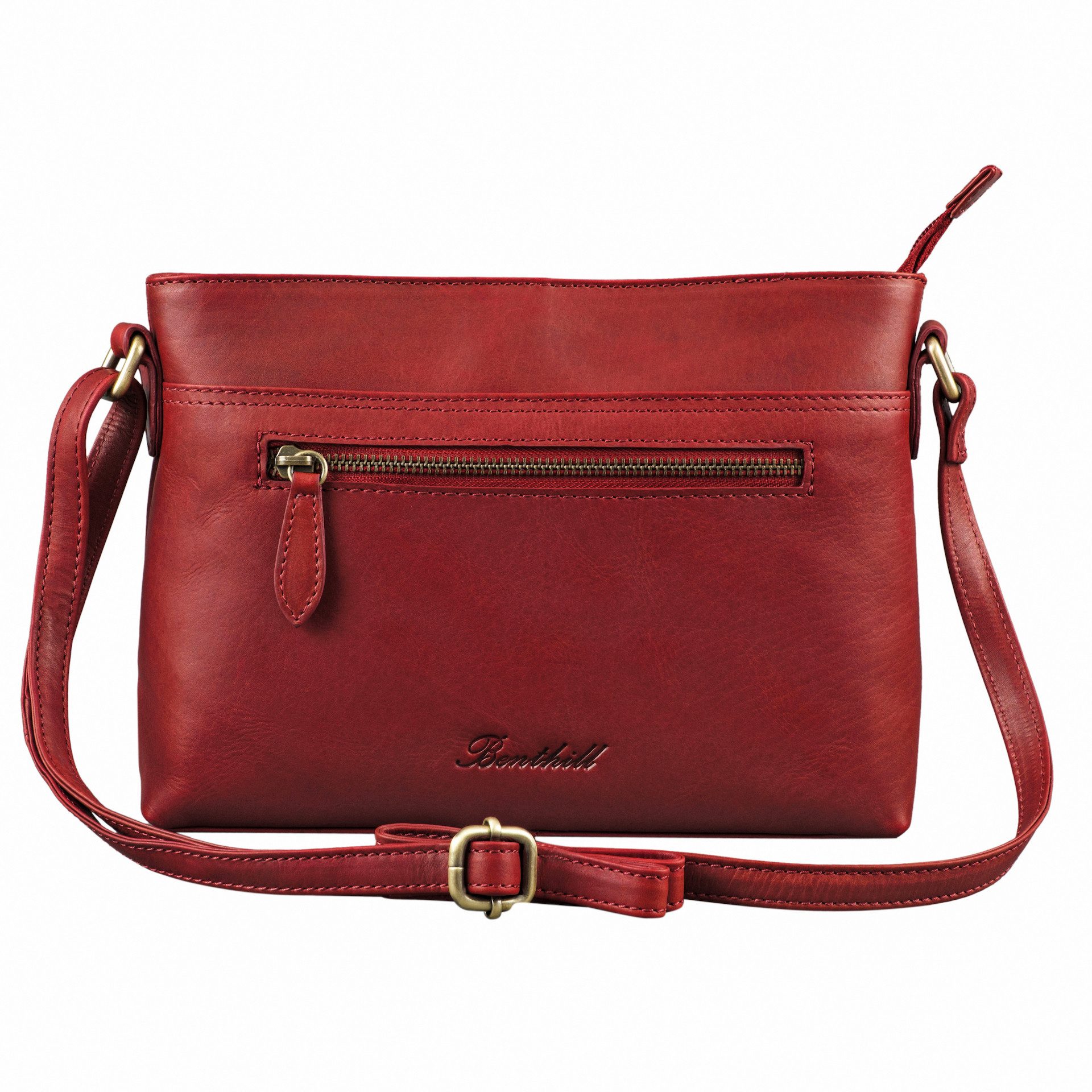 Benthill Umhängetasche Damen Echt Leder Handtasche günstig online kaufen