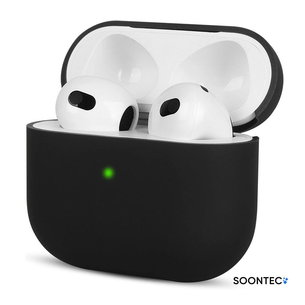 SOONTEC Kopfhörer-Schutzhülle AirPods 3 Case, Passend für AirPods 3. Gen