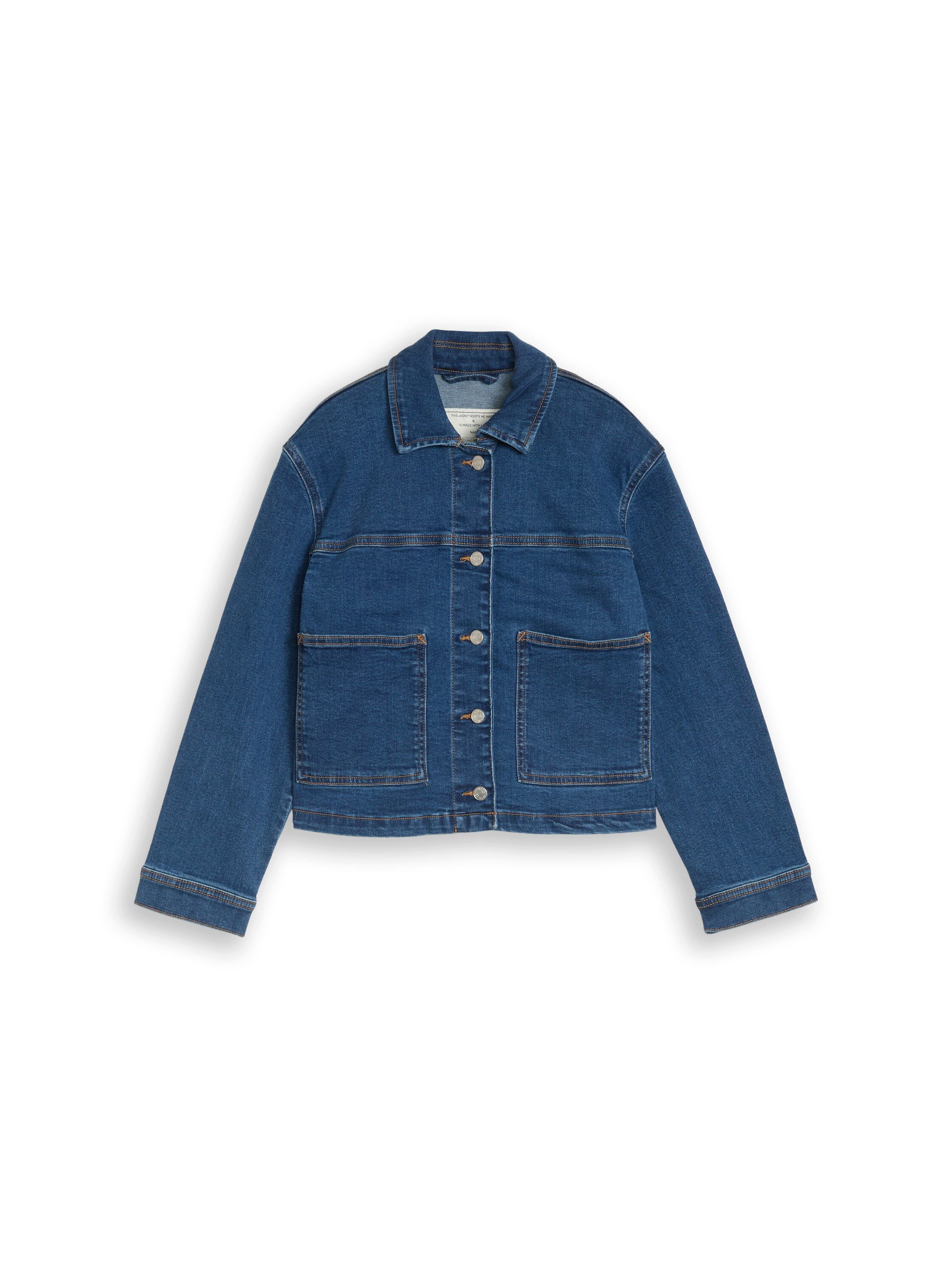 TOM TAILOR Jeansjacke mit Taschen