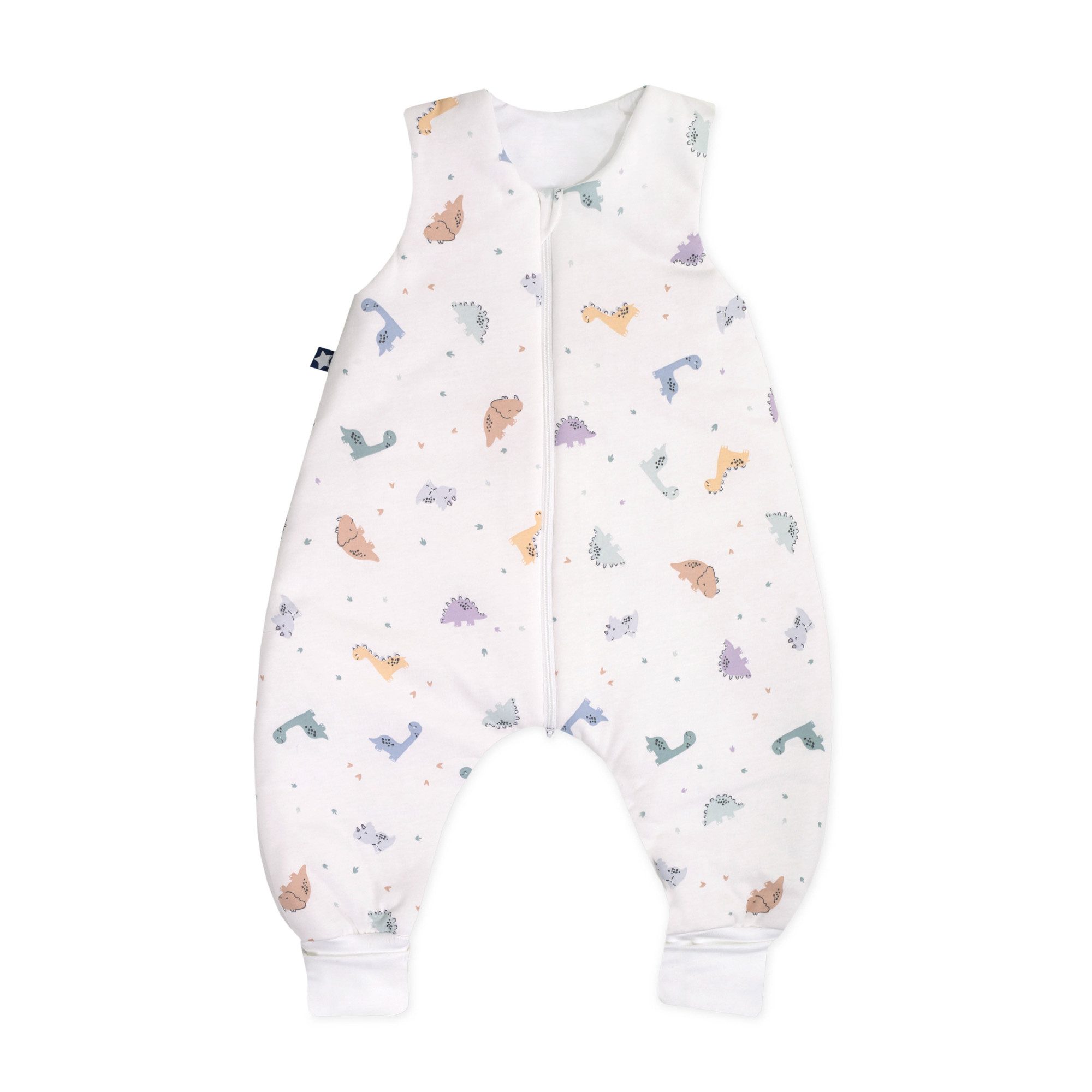 Julius Zöllner Babyschlafsack Little Dinos Jumper Jersey 80 (1 tlg), Schlafsack Babyschlafsack
