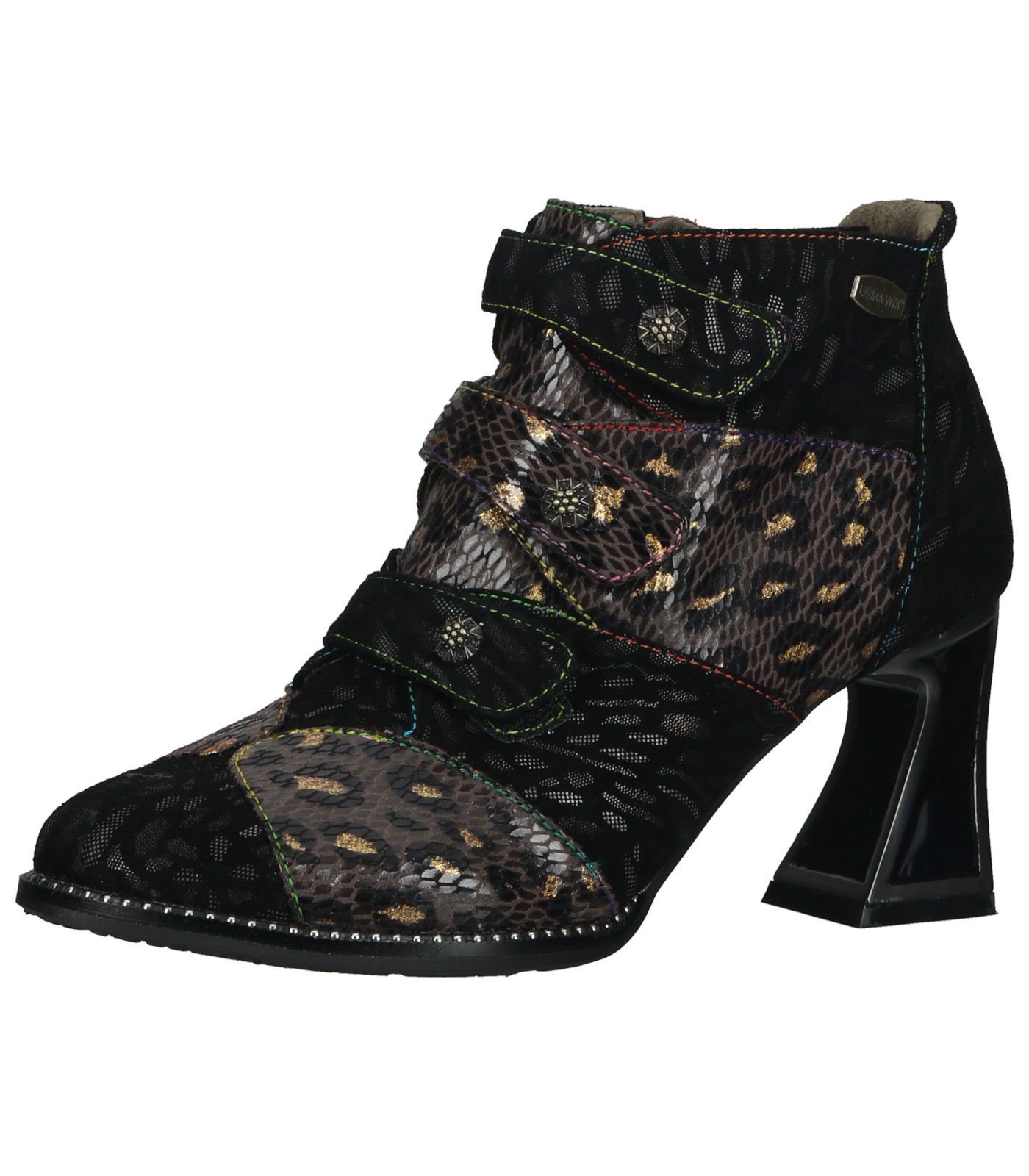 LAURA VITA Stiefelette Leder/Textil Stiefelette