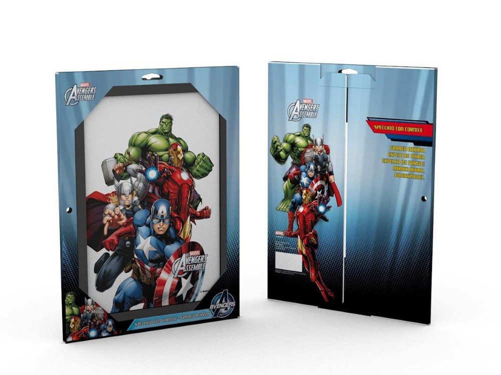 Dekospiegel KS363 Marvel - Avengers Assemble - Bedruckter Spiegel
