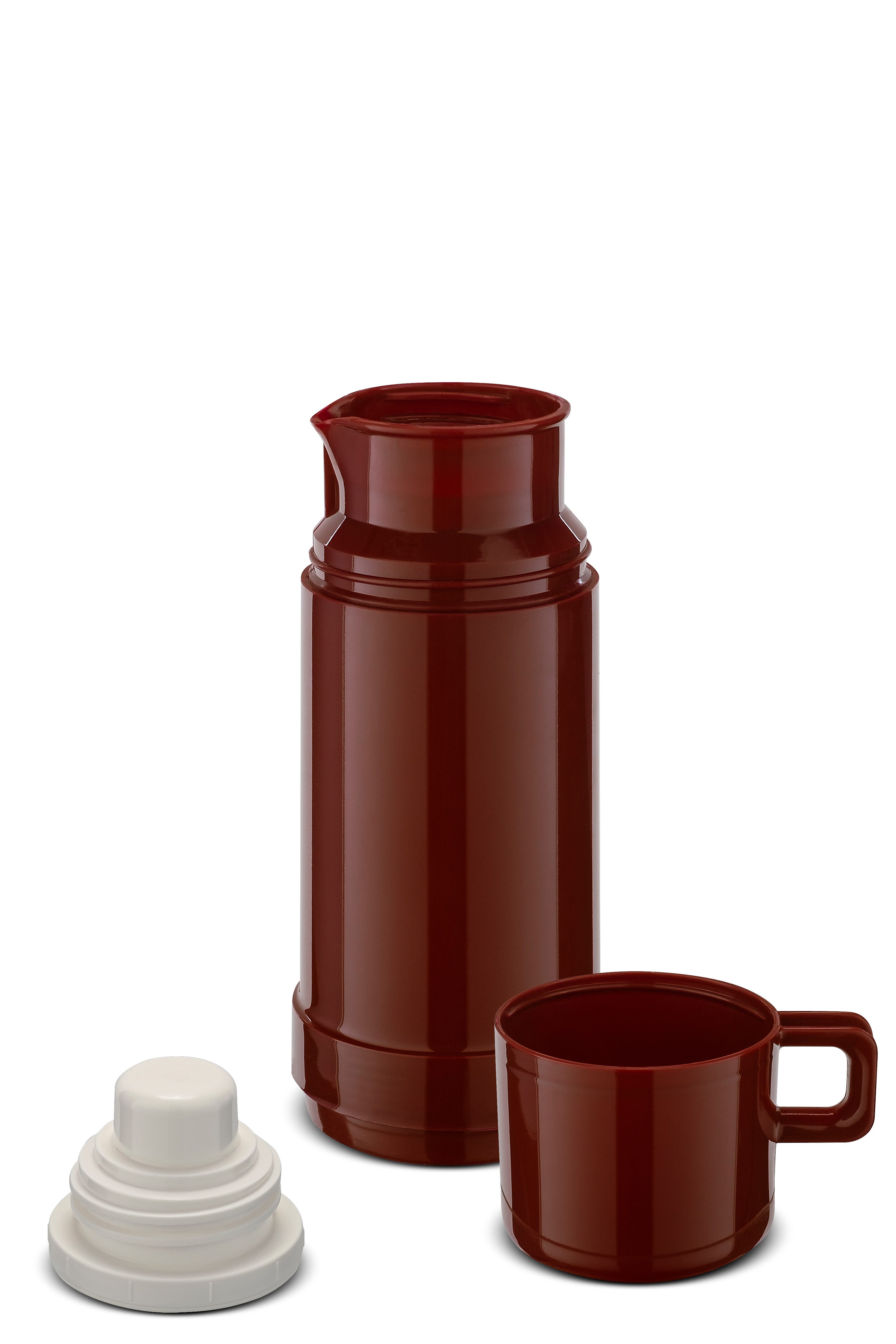 ROTPUNKT Isolierflasche Thermoflasche, auslaufsicher, Glaseinsatz, BPA-Frei- hochwertig, Hochwertiger Glaseinsatz (Geschmacksneutral)