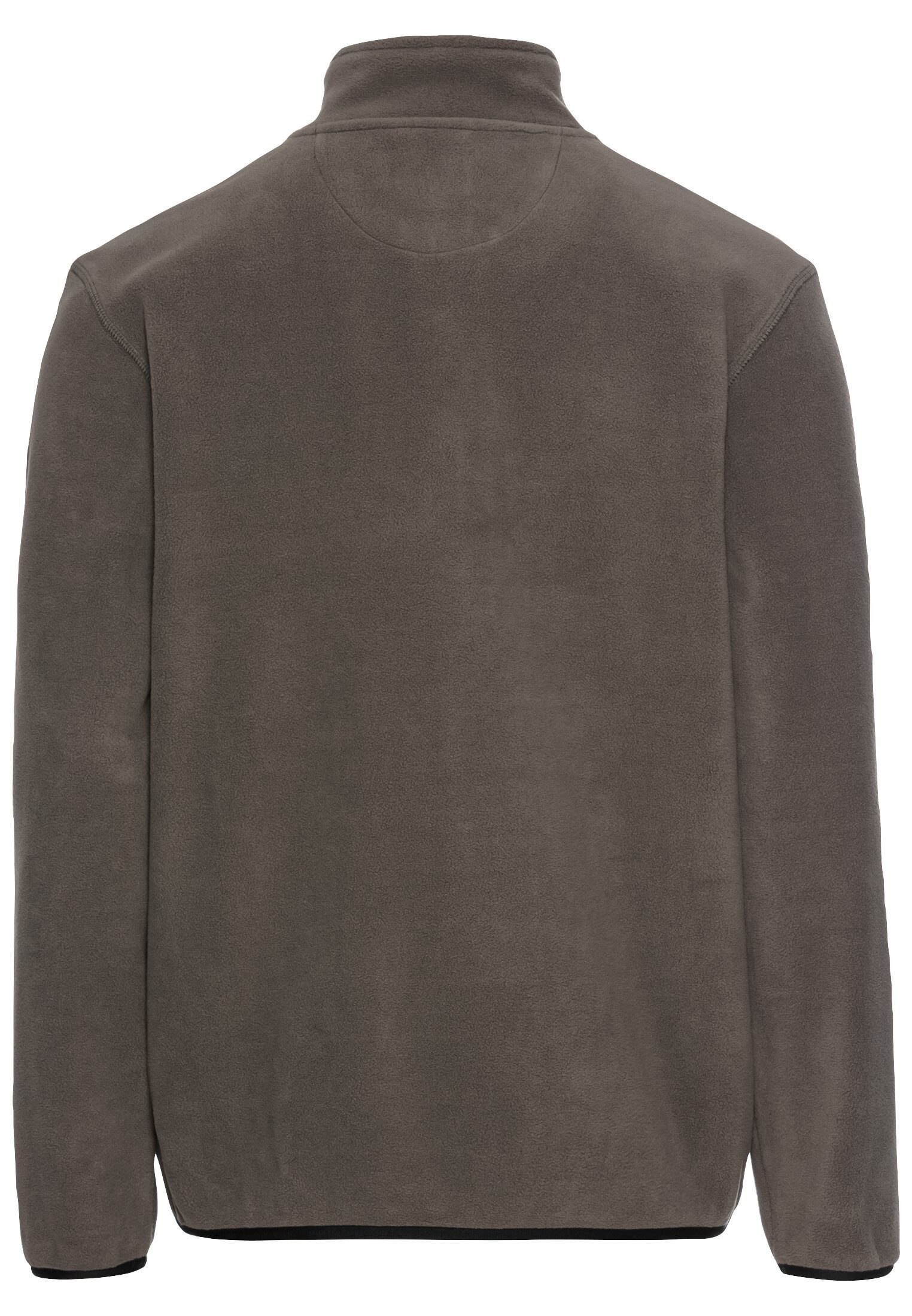 camel active Fleecepullover Fleece Troyer aus recyceltem Material günstig online kaufen