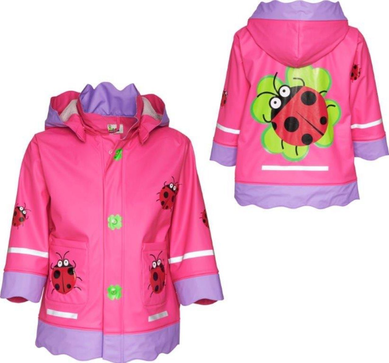 Playshoes Regenjacke Regen-Mantel Glückskäfer