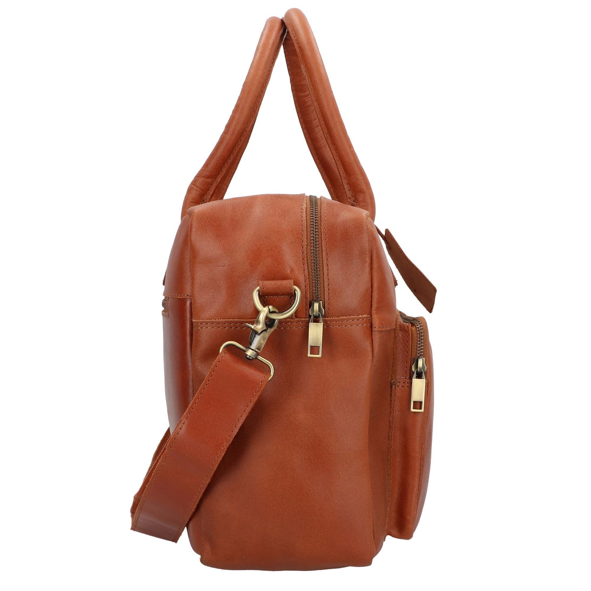 Burkely Aktentasche Vintage, Leder
