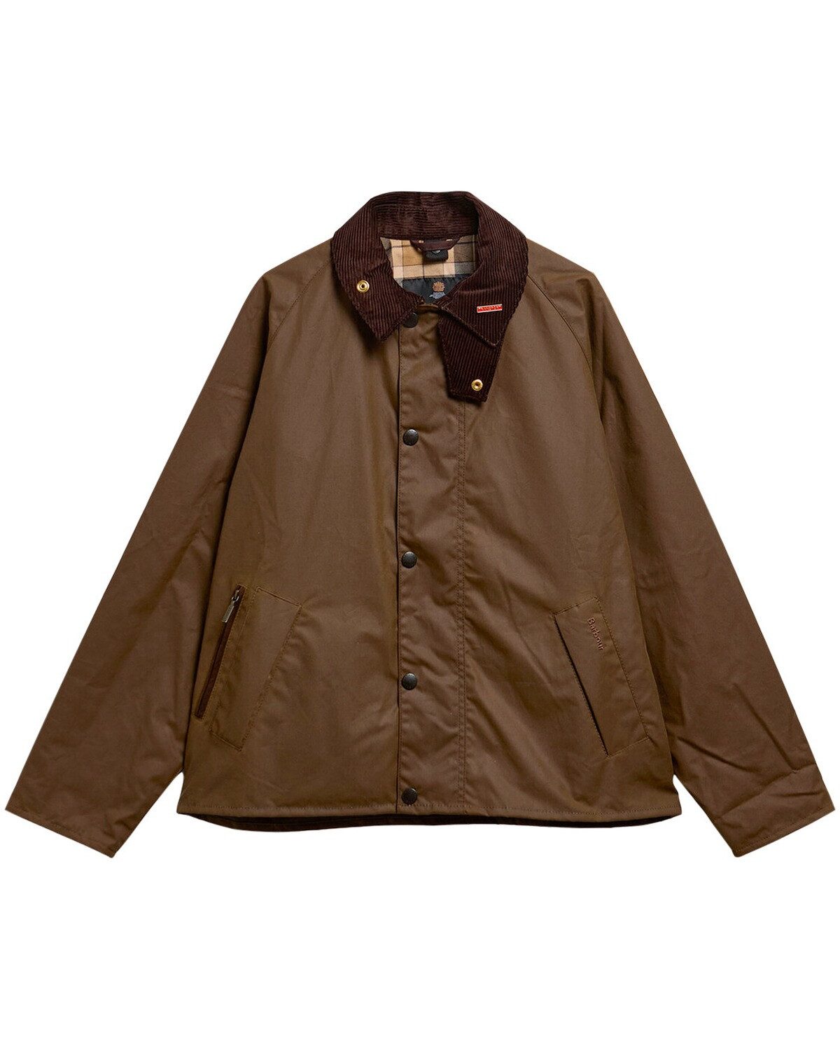 Barbour Allwetterjacke Wachsjacke Icons Transport Tartan