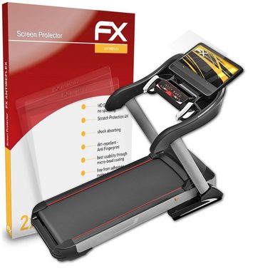 atFoliX Schutzfolie für Sportstech Laufband F50, (2 Folien), Entspiegelnd und stoßdämpfend