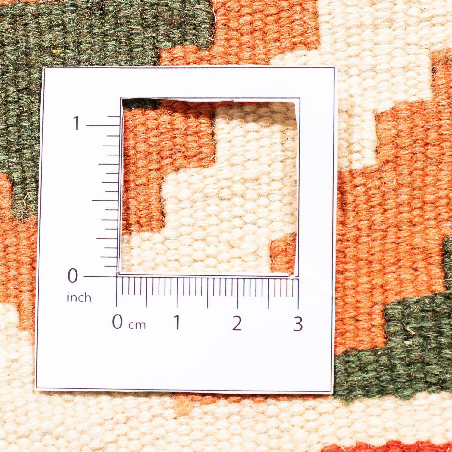 Wollteppich Kelim - mm, dunkelrot, morgenland, - x 105 101 cm - quadratisch 6 Wohnzimmer, Einzelstück Höhe: Oriental quadratisch
