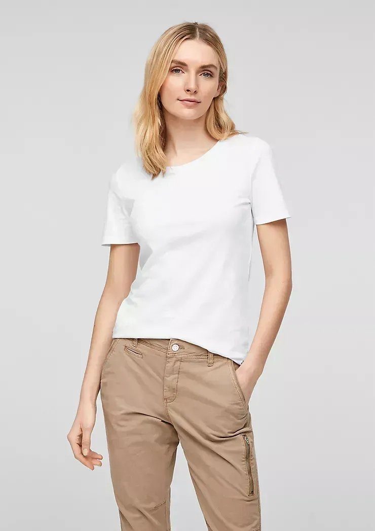 s.Oliver Kurzarmshirt T-Shirt kurzarm günstig online kaufen
