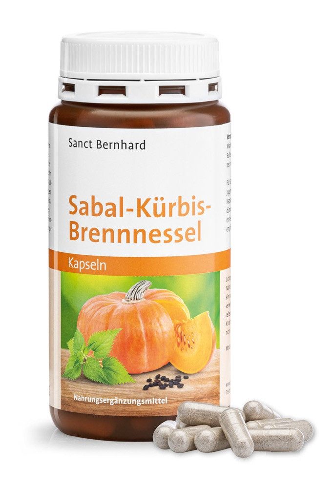 Sanct Bernhard Sanct Bernhard Sabal-Kürbis-Brennnessel - 180 Kapseln Kapseln