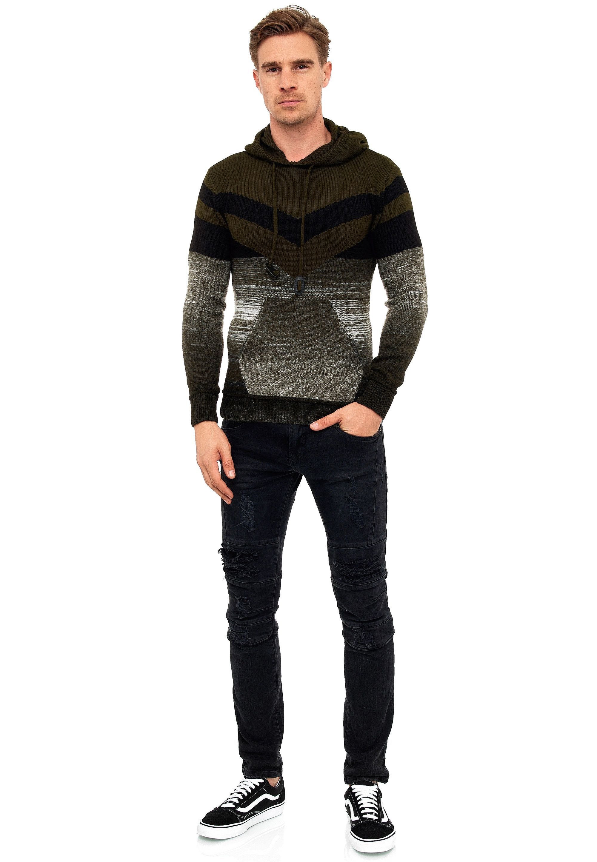 Rusty Neal Kapuzensweatshirt im lässigen Design