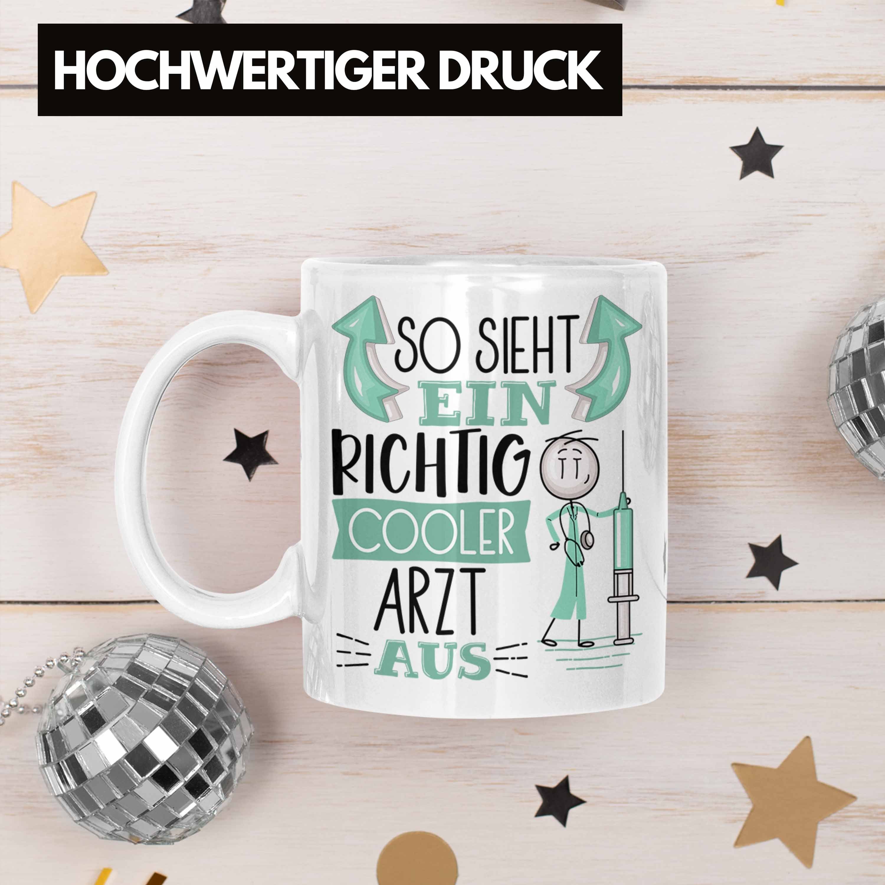 Sieht Trendation Arzt So Aus Weiss RIchtig Ein Arzt Tasse Tasse Cooler Geschenk Geschenkidee