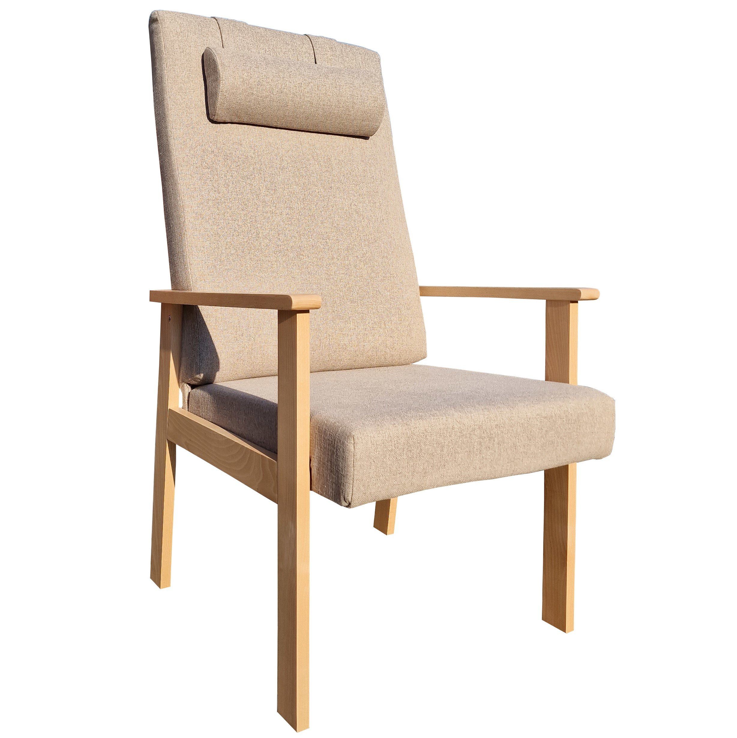 einrichtungsdesign24 Esszimmersessel Wohnzimmer Esszimmersessel Seniorenses günstig online kaufen