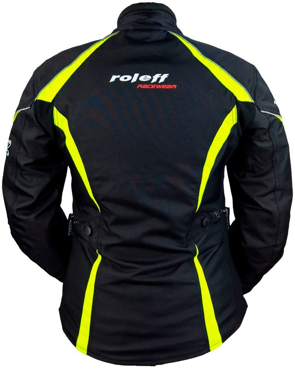 roleff Motorradjacke Latina Lady Mit Sicherheitsstreifen günstig online kaufen
