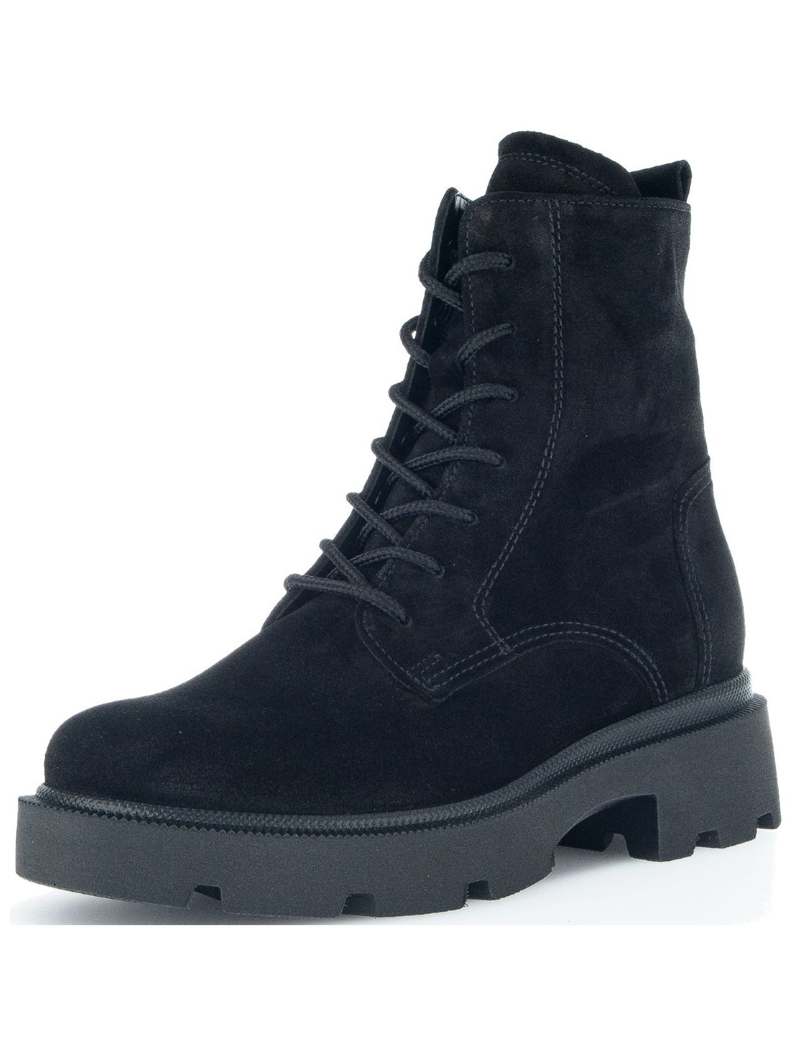 Gabor Gabor Stiefelette Veloursleder Schnürstiefelette