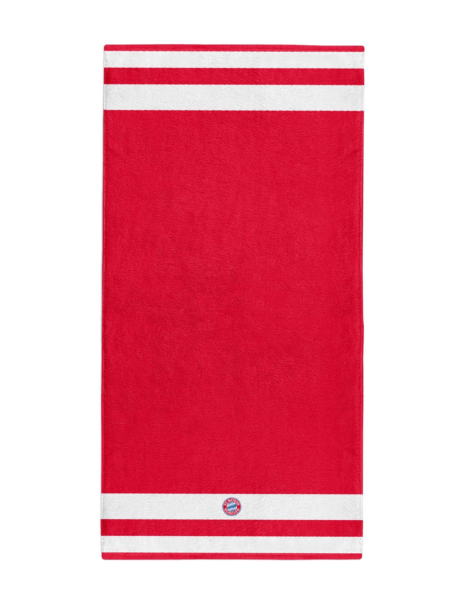 FC Bayern München Badetuch FC Bayern München I Duschtuch 140x70 cm I Rot, Baumwolle